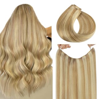 Foto 1 | Extensiones de Cabello con Alambre Hotbanana 20 Pulgadas 110 G Rubio Claro - Venta Internacional