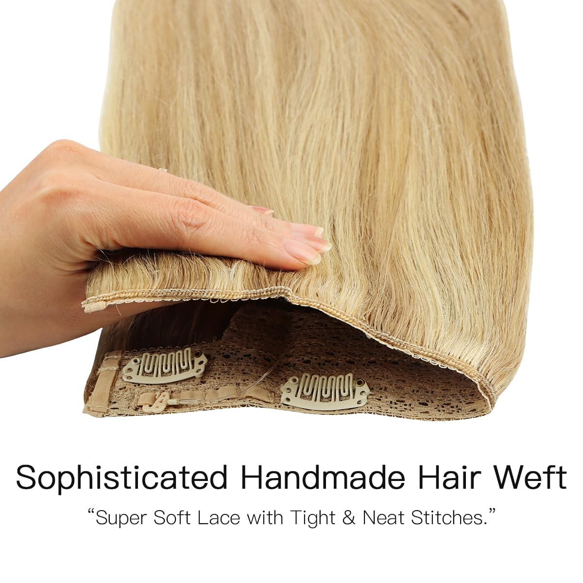 Foto 3 pulgar | Extensiones de Cabello con Alambre Hotbanana 20 Pulgadas 110 G Rubio Claro - Venta Internacional