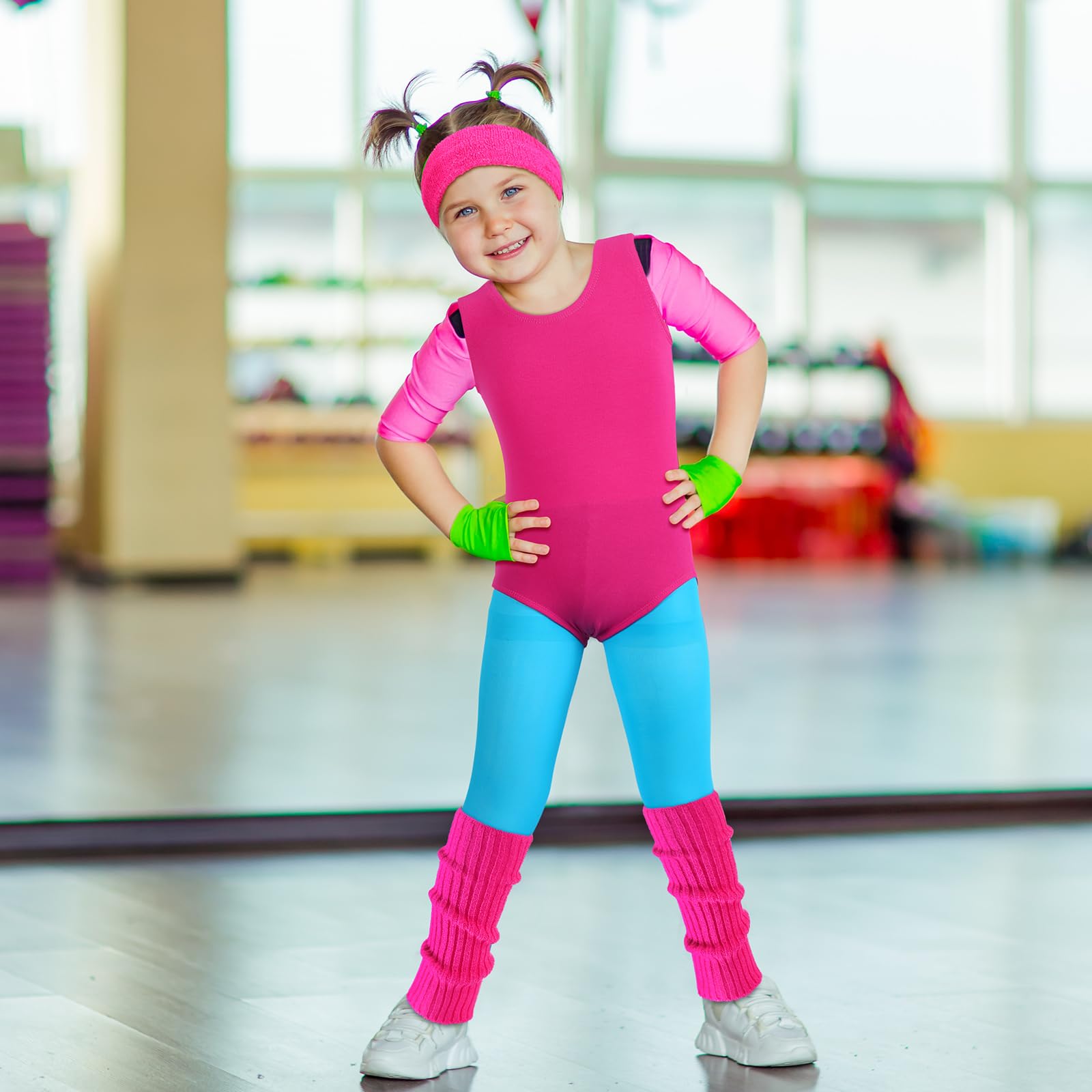 Foto 5 | Disfraz Giegxin Kids De Entrenamiento Para Halloween De Los 80 Con Accesorios - Venta Internacional.