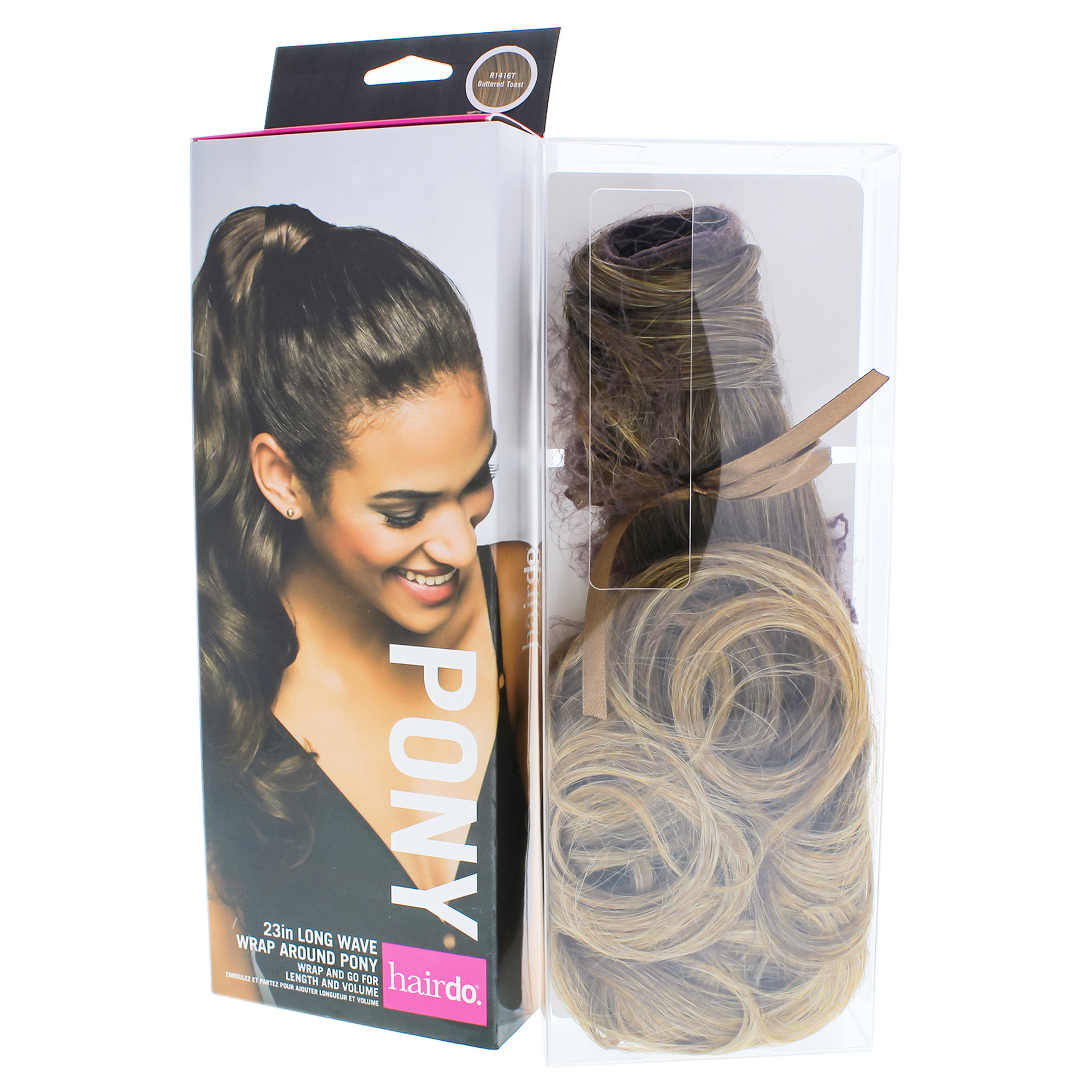 Foto 4 pulgar | Extensión De Pelo Hairdo Wave Pony R1416t, Tostada Con Mantequilla, 58 Cm - Venta Internacional.