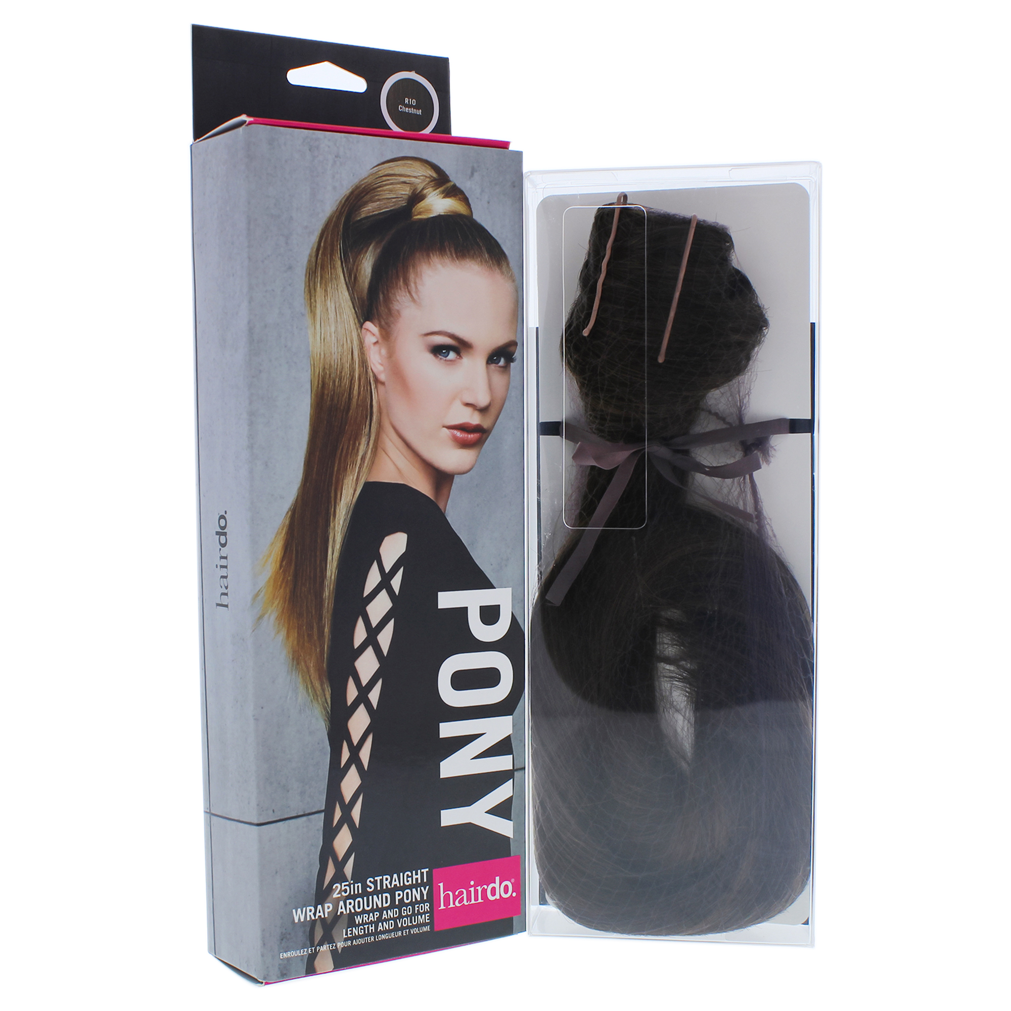 Foto 2 pulgar | Extensión De Cabello Hairdo Straight Pony R10 Chestnut 63,5 Cm - Venta Internacional.
