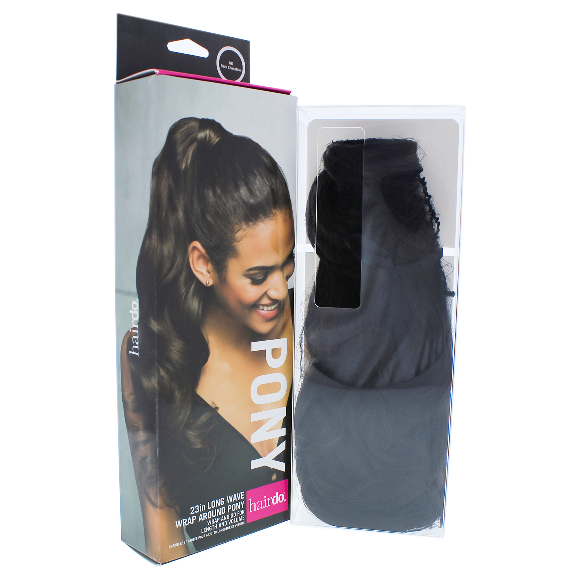 Foto 2 pulgar | Extensión De Cabello Hairdo Wave Pony R6 Dark Chocolate 58 Cm - Venta Internacional.