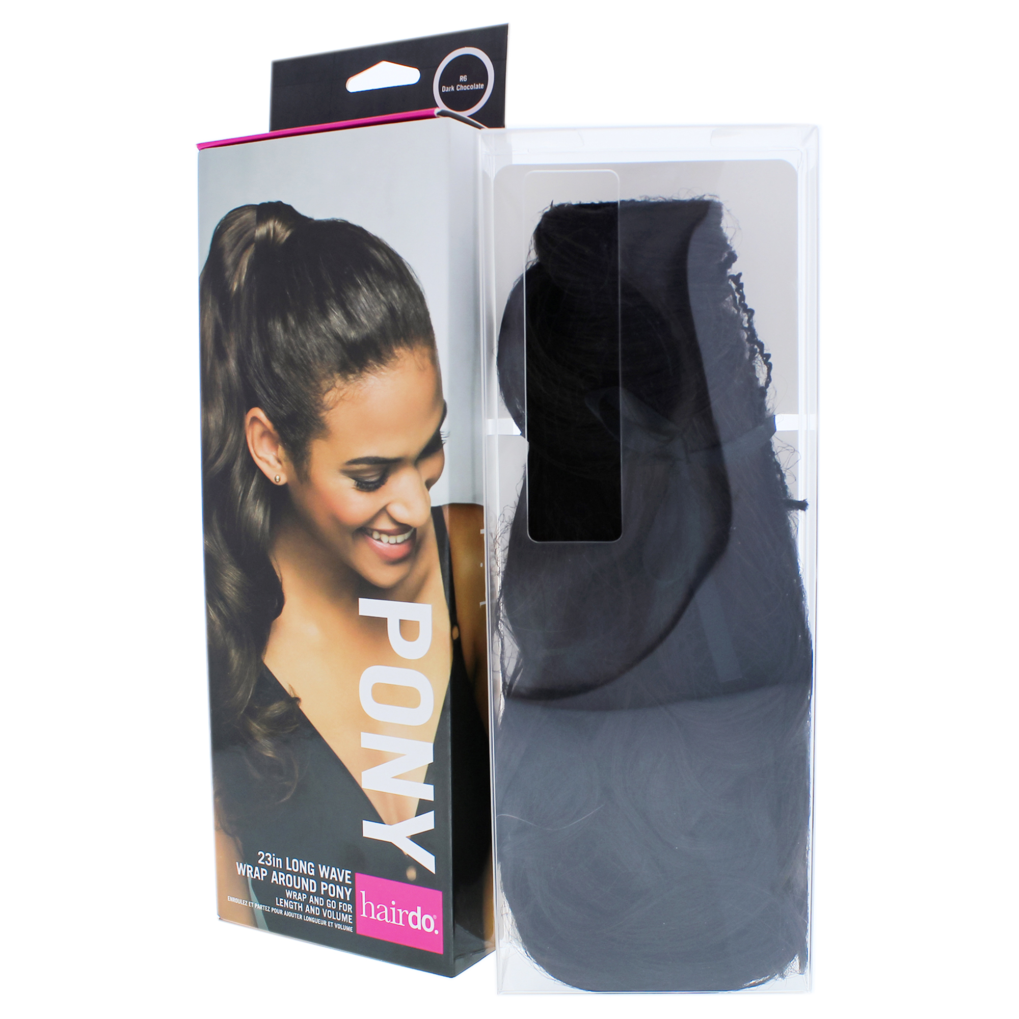 Foto 4 pulgar | Extensión De Cabello Hairdo Wave Pony R6 Dark Chocolate 58 Cm - Venta Internacional.