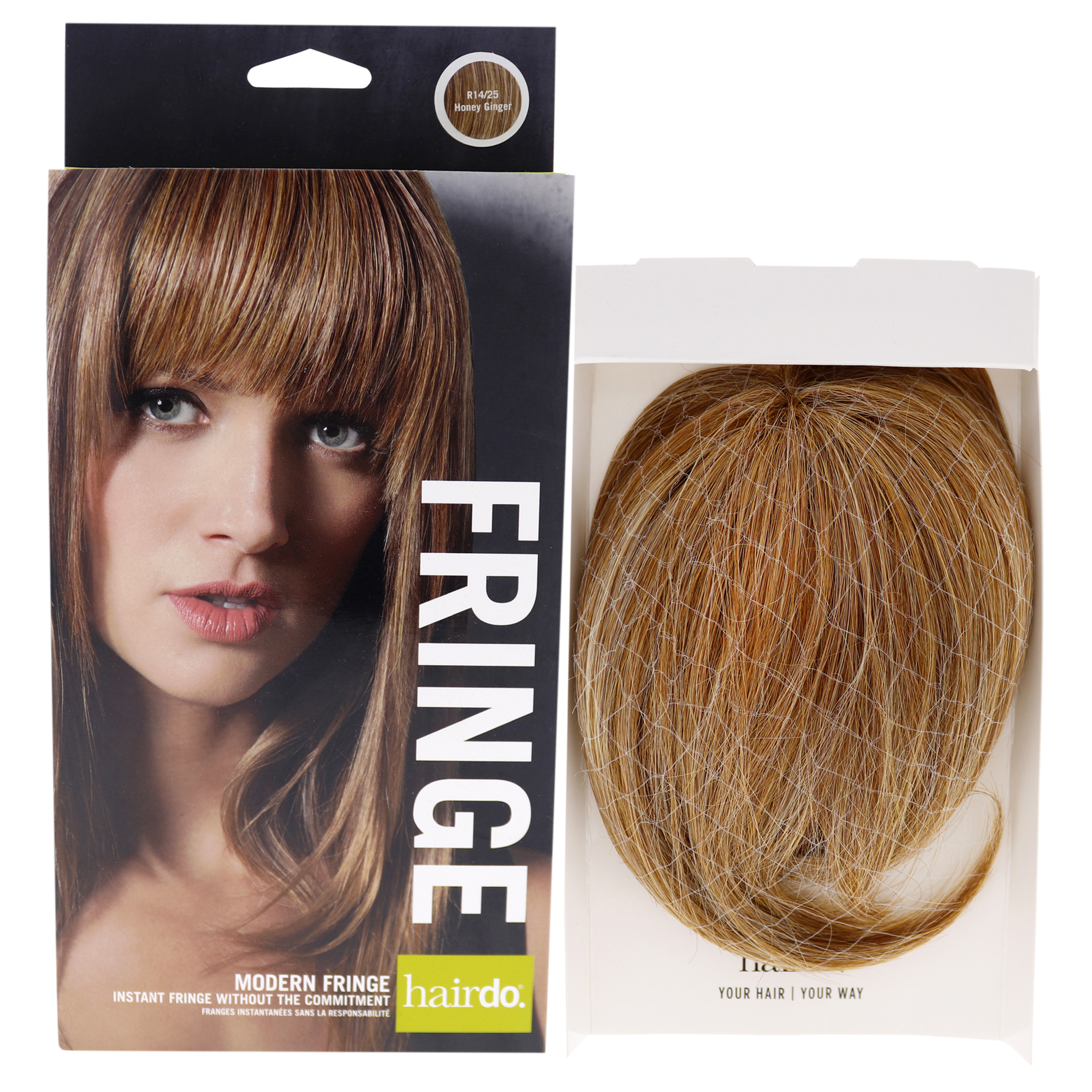 Foto 2 pulgar | Extensión De Cabello Hairdo Modern Bang R14 25 Honey Ginger - Venta Internacional.
