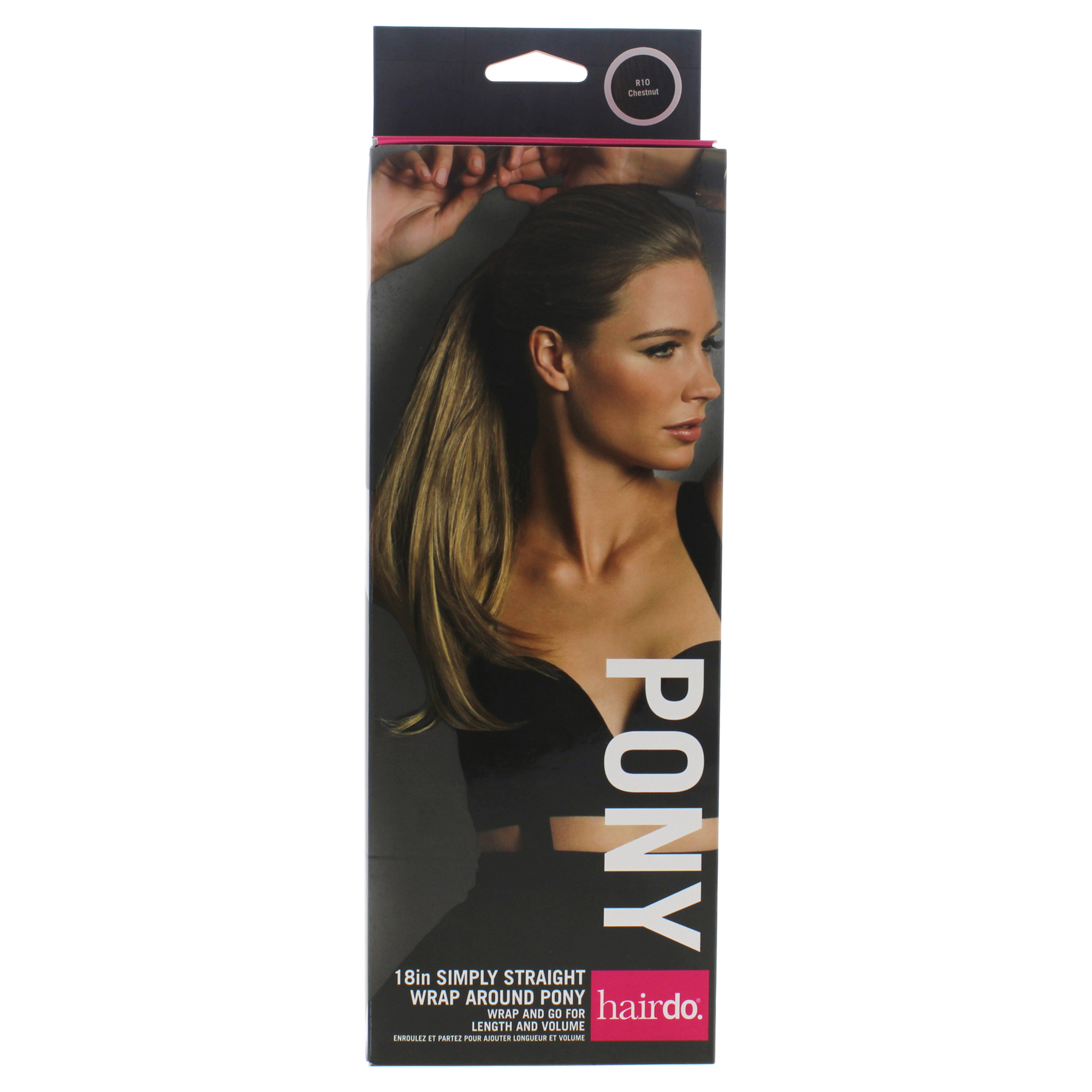 Foto 4 pulgar | Extensión De Cabello Hairdo Simply Pony R10 Chestnut 45 Cm - Venta Internacional.