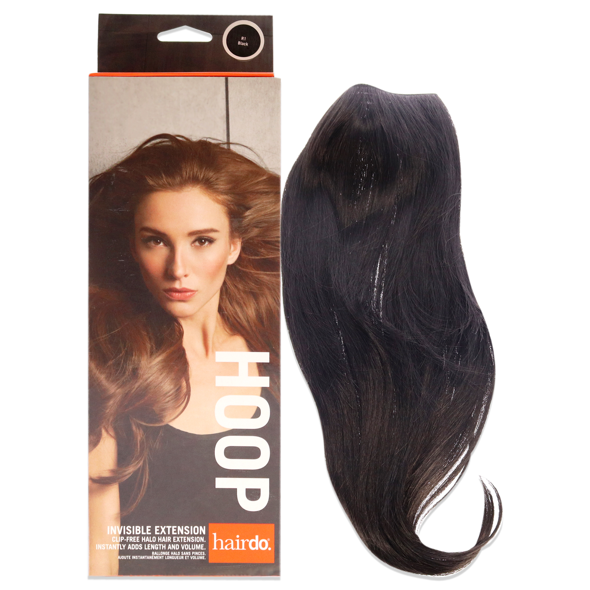 Foto 2 pulgar | Extensión De Cabello Hairdo Invisible R1 Black 50 Cm - Venta Internacional.