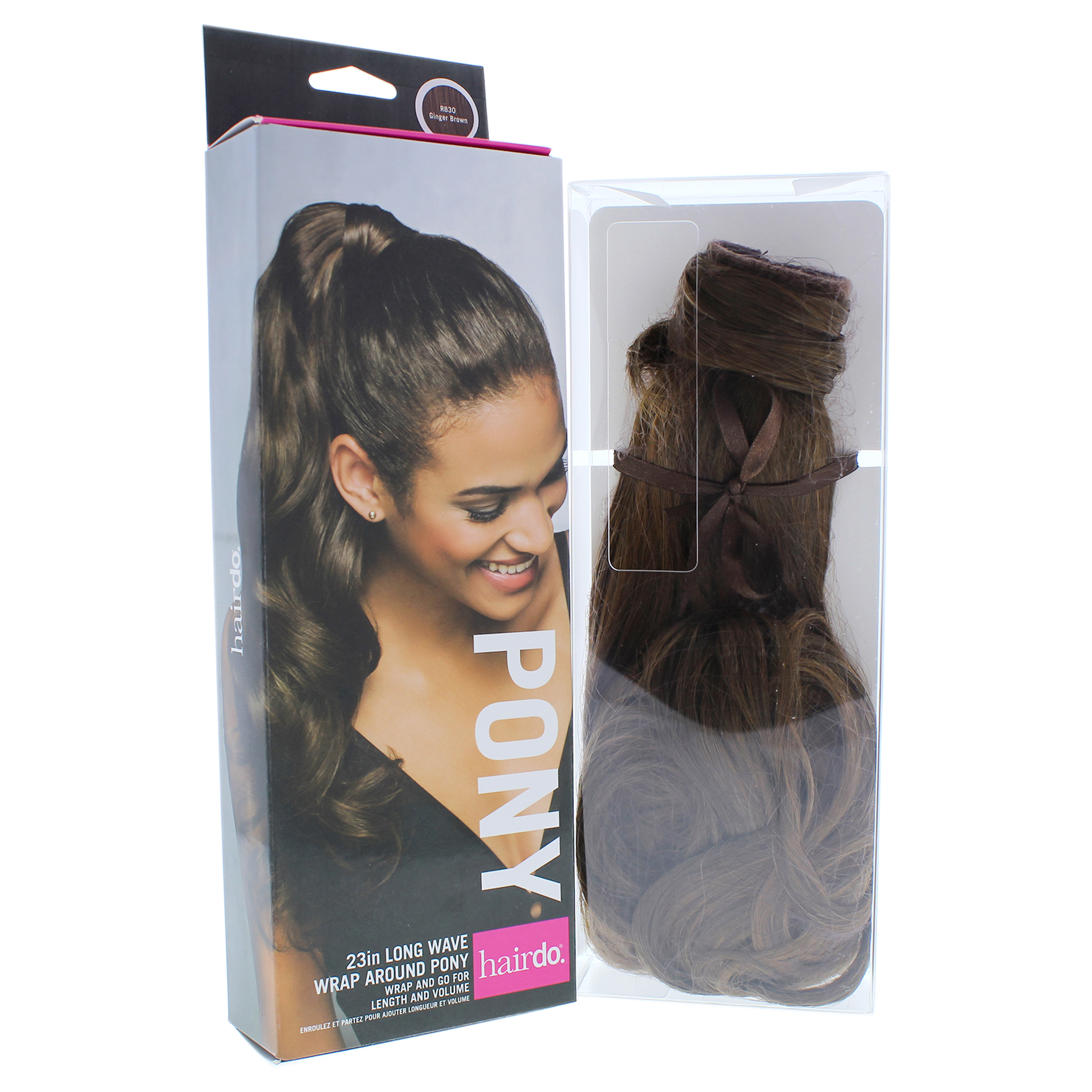 Foto 1 | Extensión De Cabello Hairdo Wave Pony R830 Ginger Brown 58 Cm - Venta Internacional.