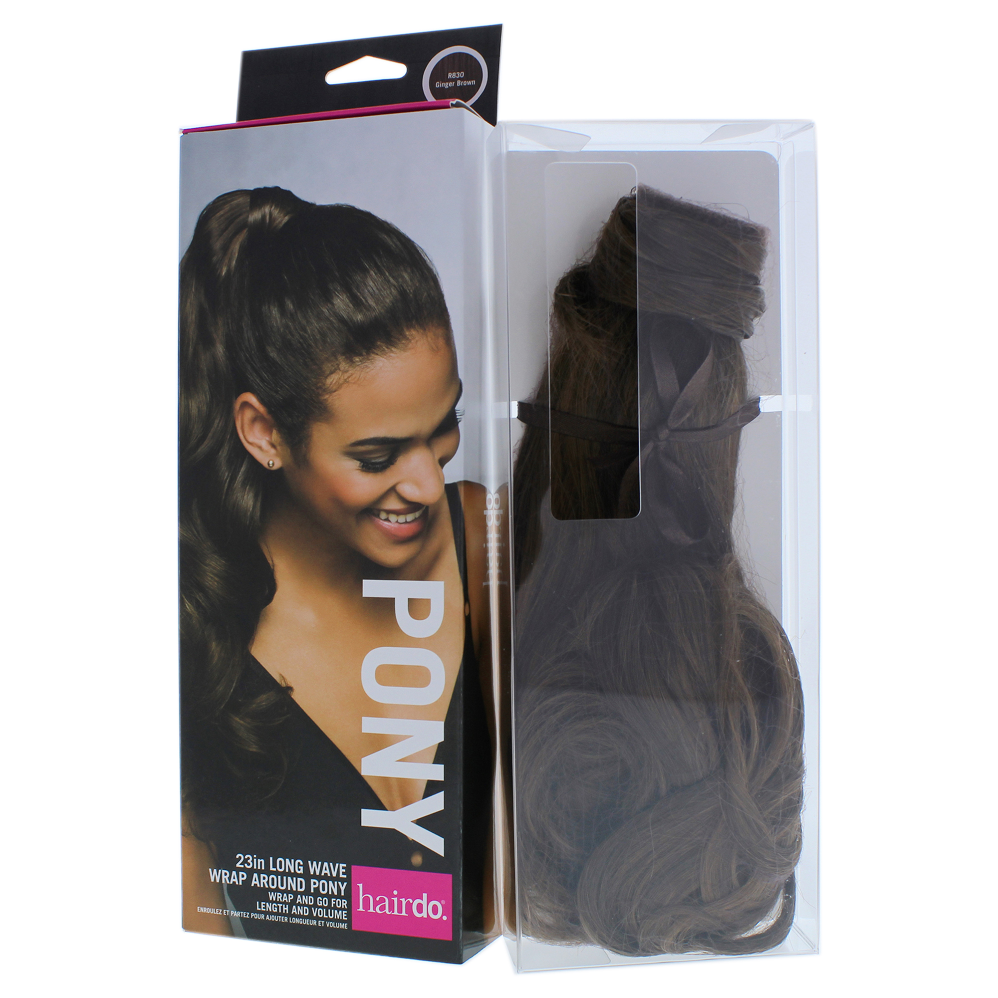 Foto 4 pulgar | Extensión De Cabello Hairdo Wave Pony R830 Ginger Brown 58 Cm - Venta Internacional.