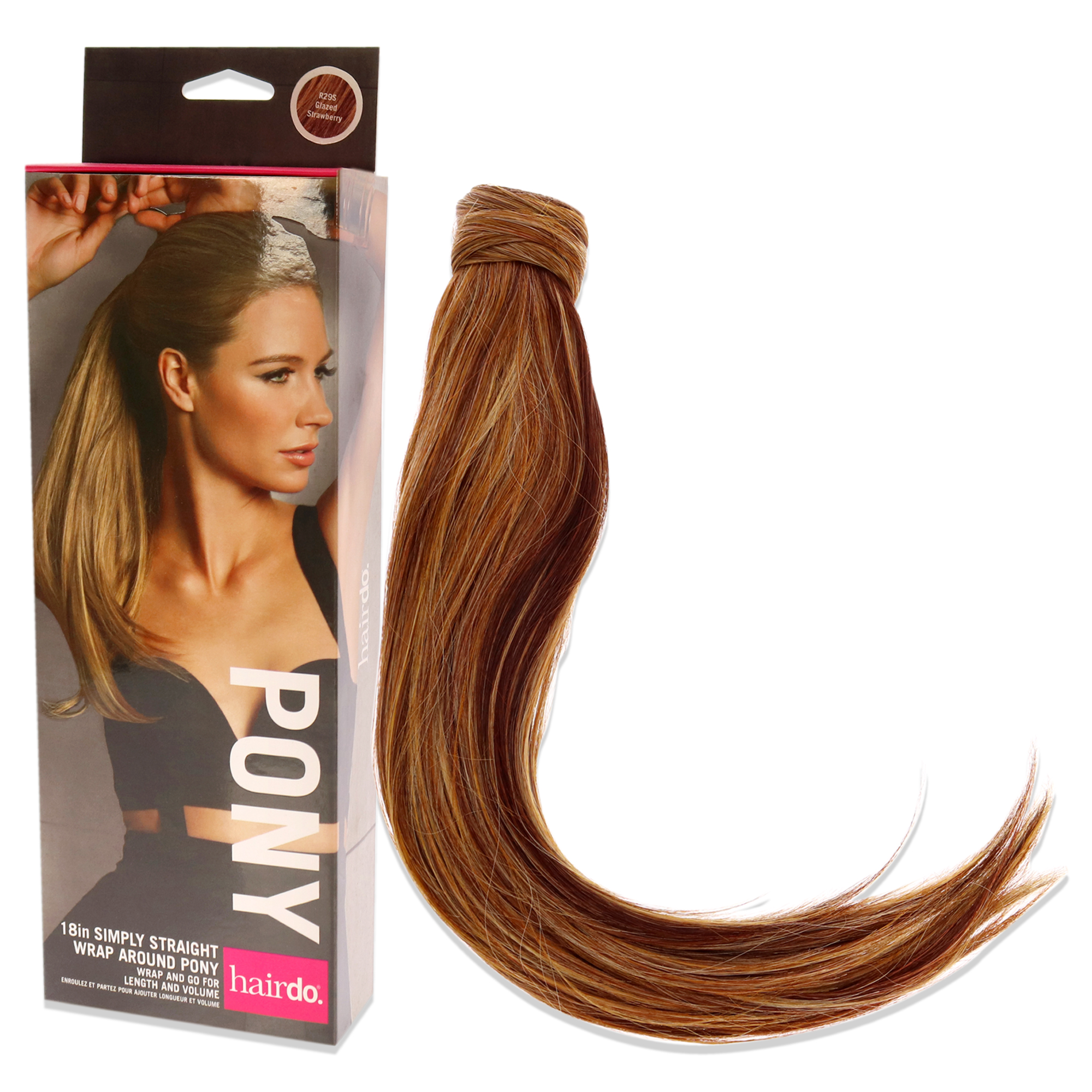 Foto 4 | Extensión De Cabello Hairdo Simply R29s, Color Fresa Esmaltada, 45 Cm - Venta Internacional.