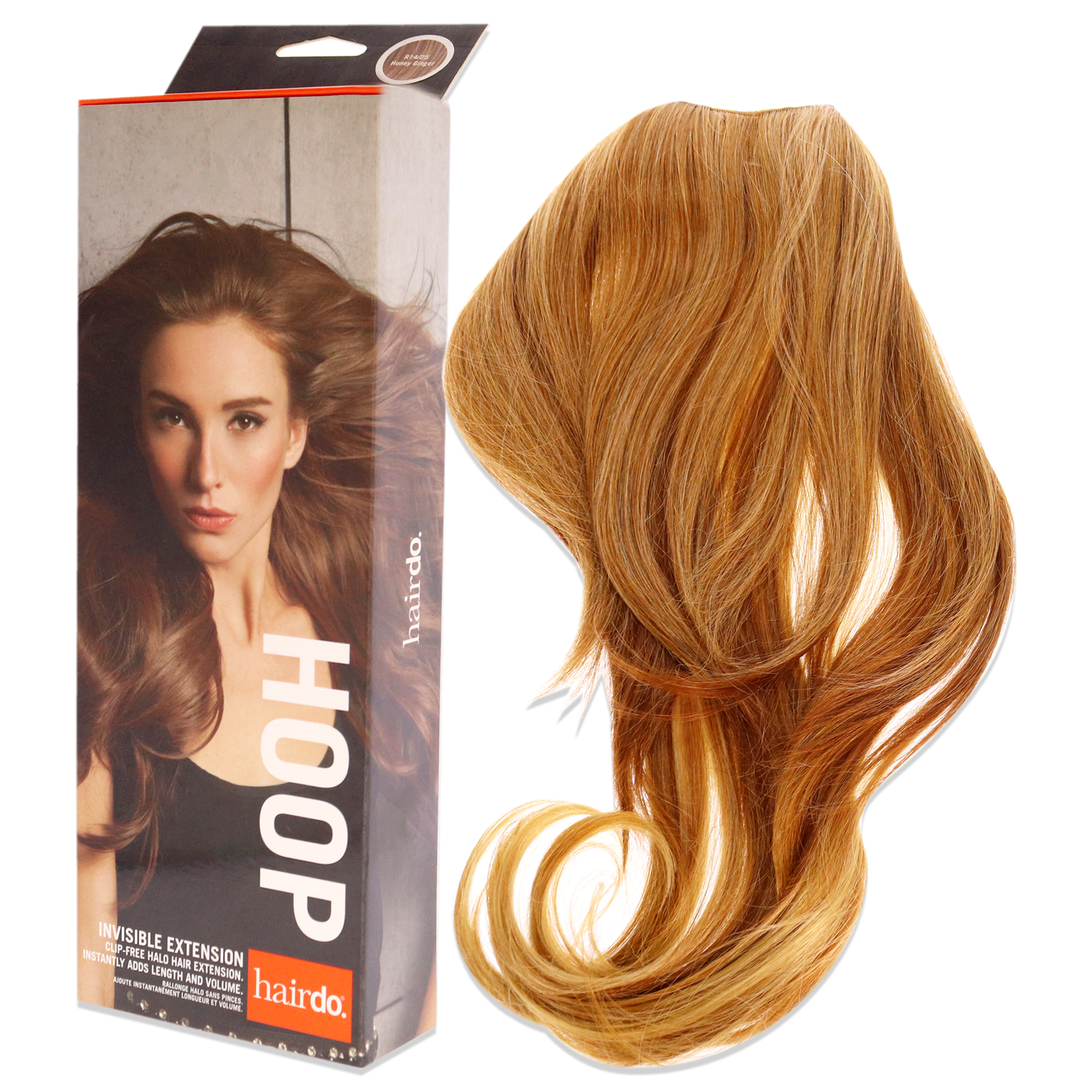 Foto 5 pulgar | Extensión De Cabello Hairdo Invisible R14 25 Honey Ginger 50 Cm - Venta Internacional.