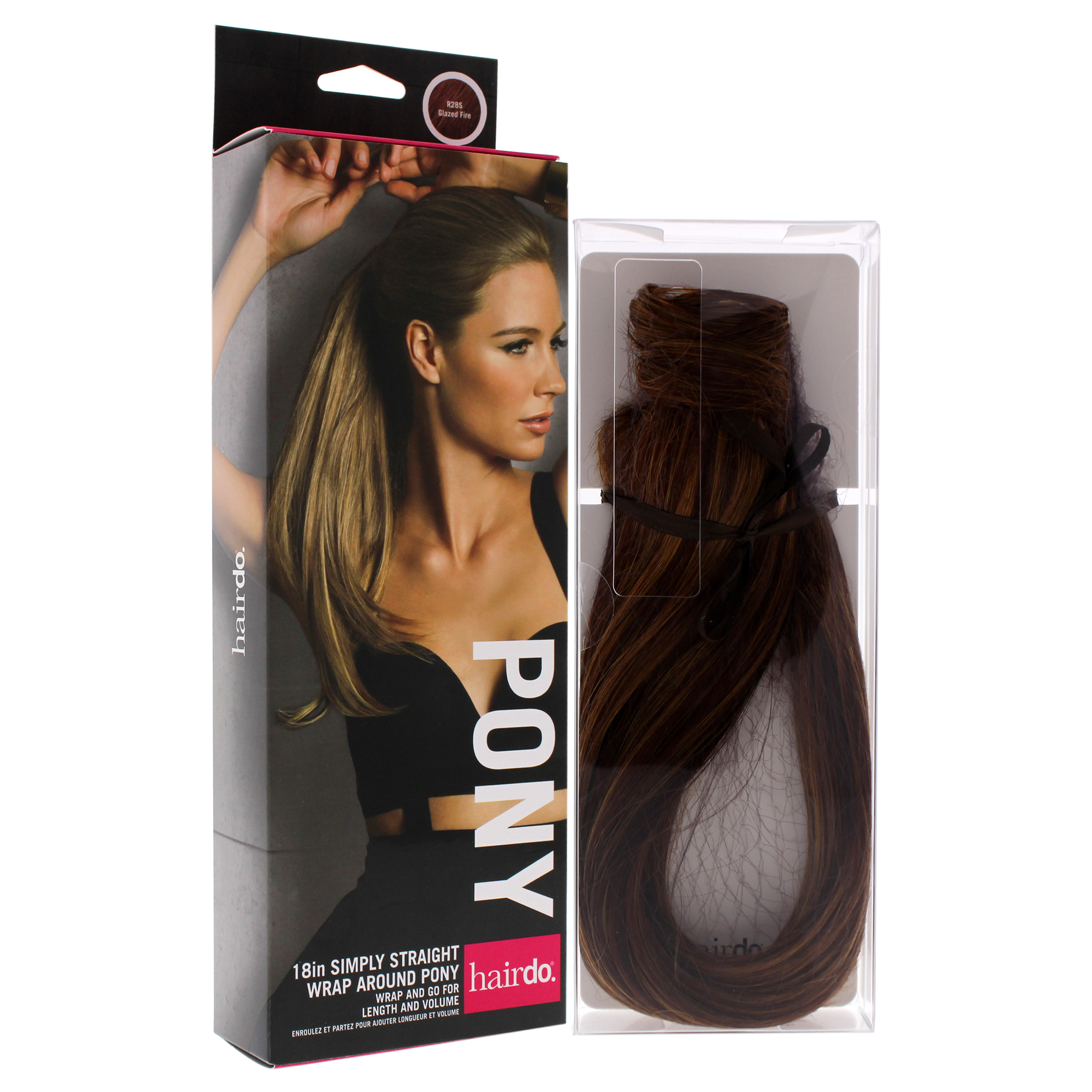 Foto 2 pulgar | Extensión De Pelo Simply Pony R28s Glazed Fire 45 Cm - Venta Internacional.