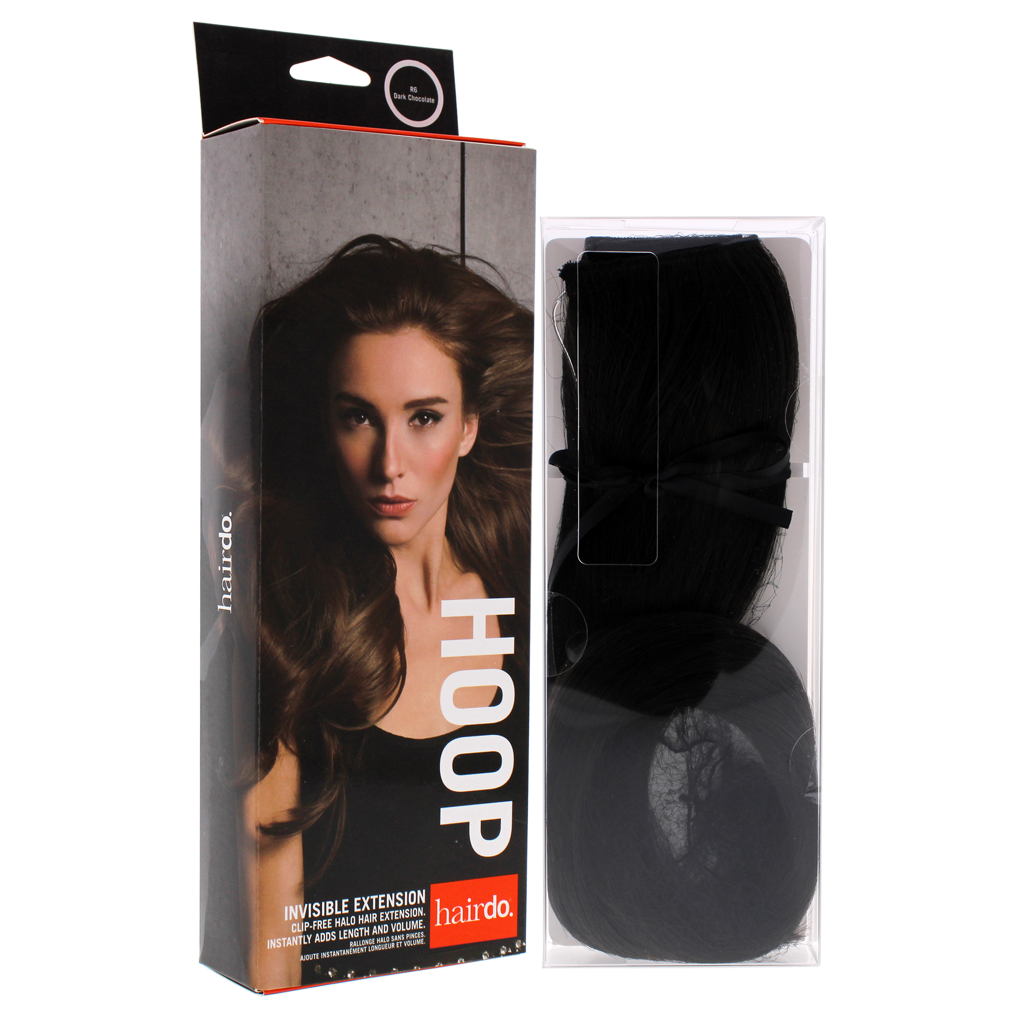 Foto 2 pulgar | Extensión De Cabello Hairdo Invisible R6 Dark Chocolate 20 Cm - Venta Internacional.