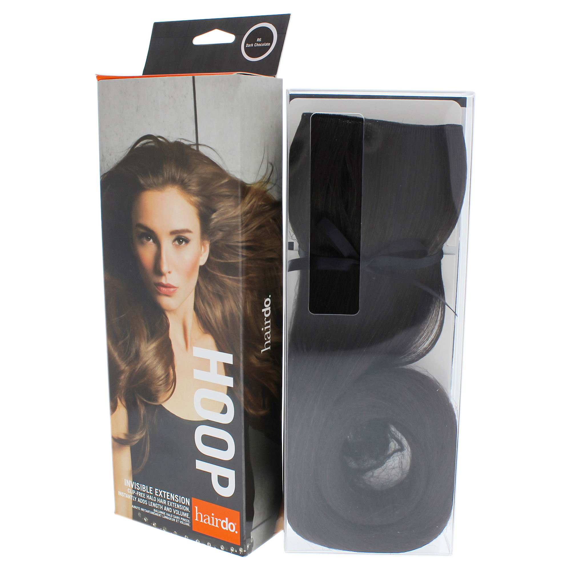 Foto 4 pulgar | Extensión De Cabello Hairdo Invisible R6 Dark Chocolate 20 Cm - Venta Internacional.