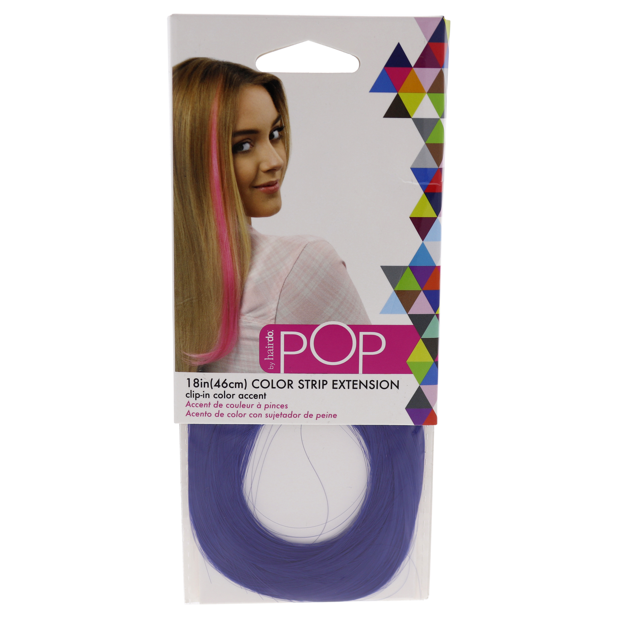 Foto 1 | Extensión De Cabello Pop Starry Sky Blue, 45 Cm, Resistente Al Calor - Venta Internacional.
