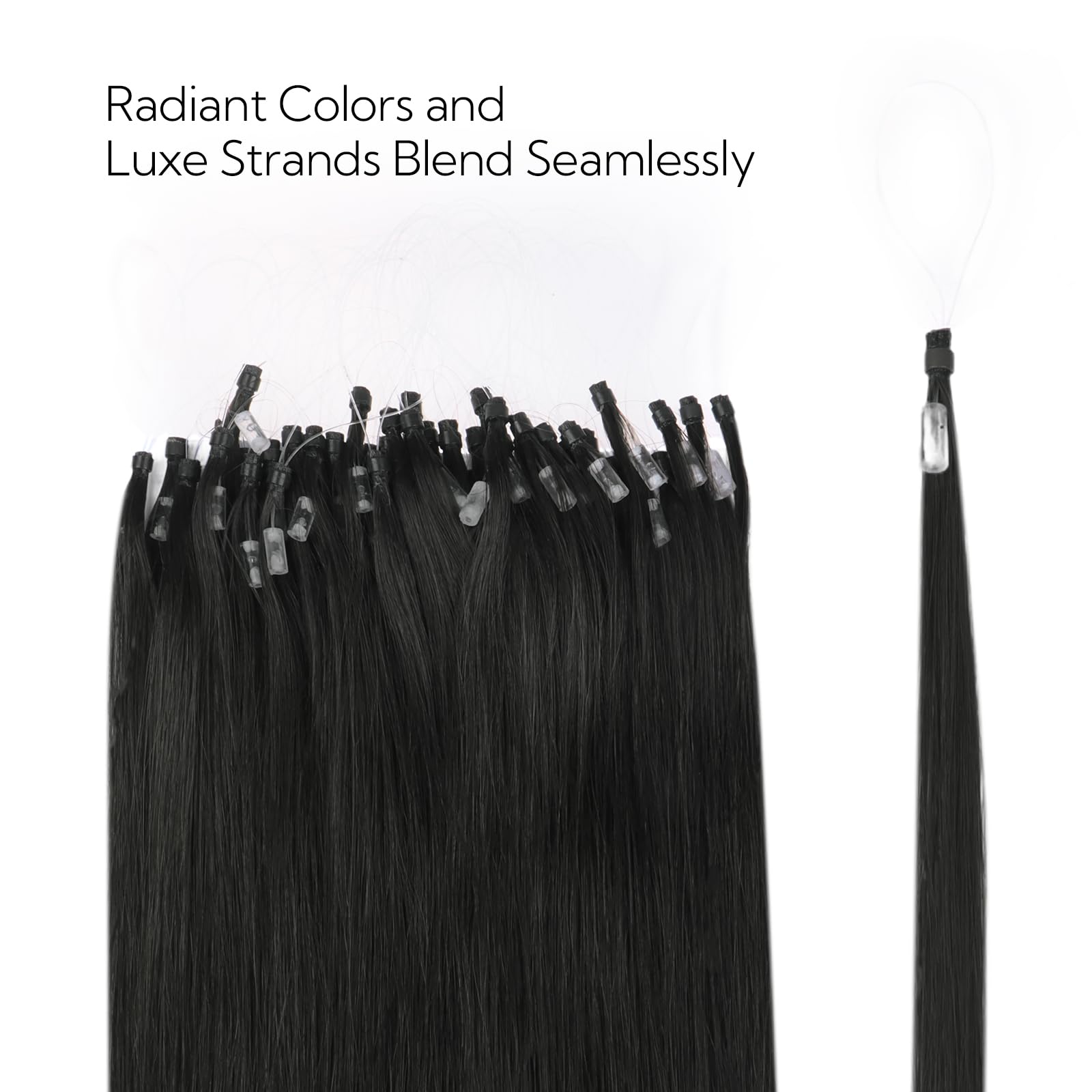 Foto 7 pulgar | Extensiones De Cabello Humano Con Microanillos Hotbanana, 18 Cm, 50 G - Venta Internacional.