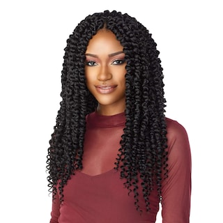 Foto 1 | Trenzas De Ganchillo Sensationnel Lulutress 2 Veces Preenrolladas Passion Twist - Venta Internacional.