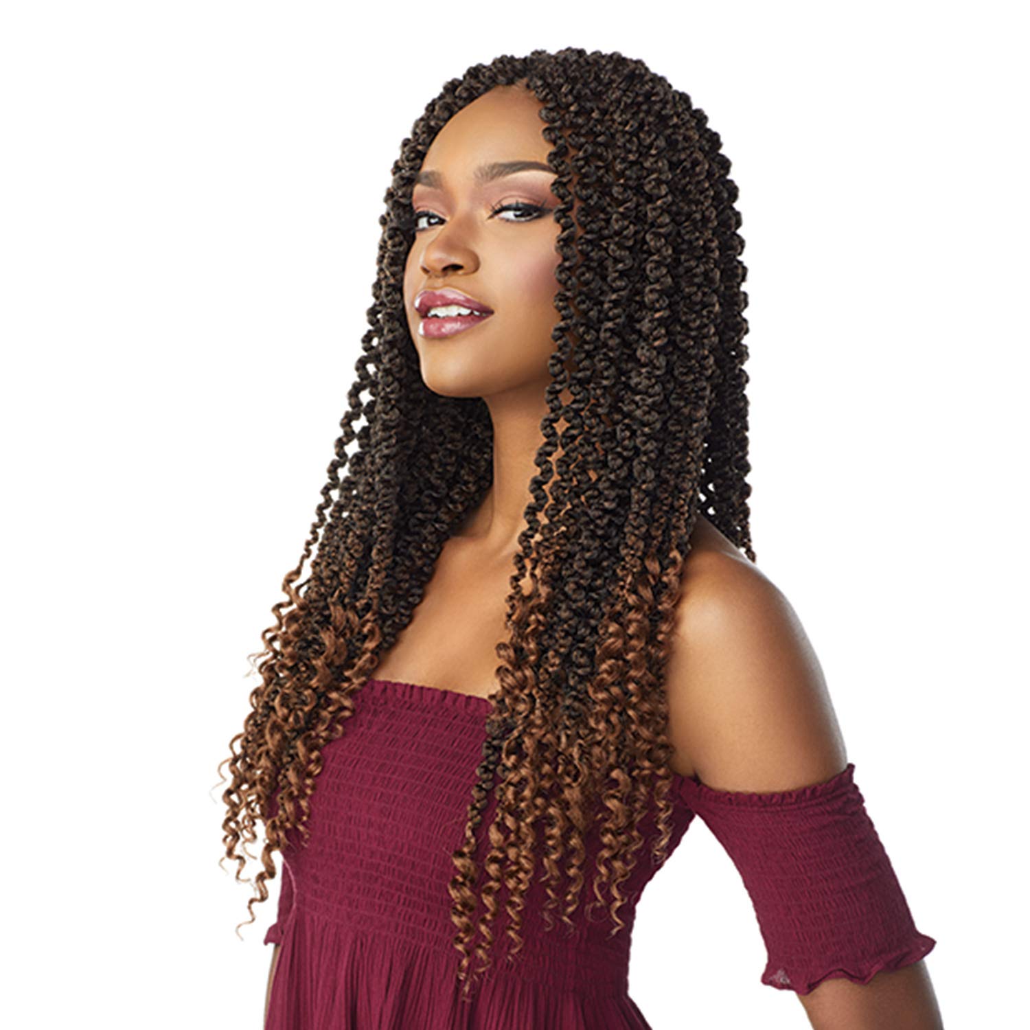 Extensiones Trenzas de Ganchillo Sensationnel Lulutress 3x 3d Twist - Venta Internacional $1,419