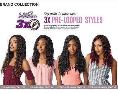 Foto 5 | Extensiones Trenzas de Ganchillo Sensationnel Lulutress 3x 3d Twist - Venta Internacional