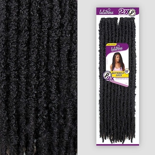 Foto 5 | Trenzas De Ganchillo Sensationnel Lulutress 2x Butterfly Locs 18, Paquete De 5 - Venta Internacional.