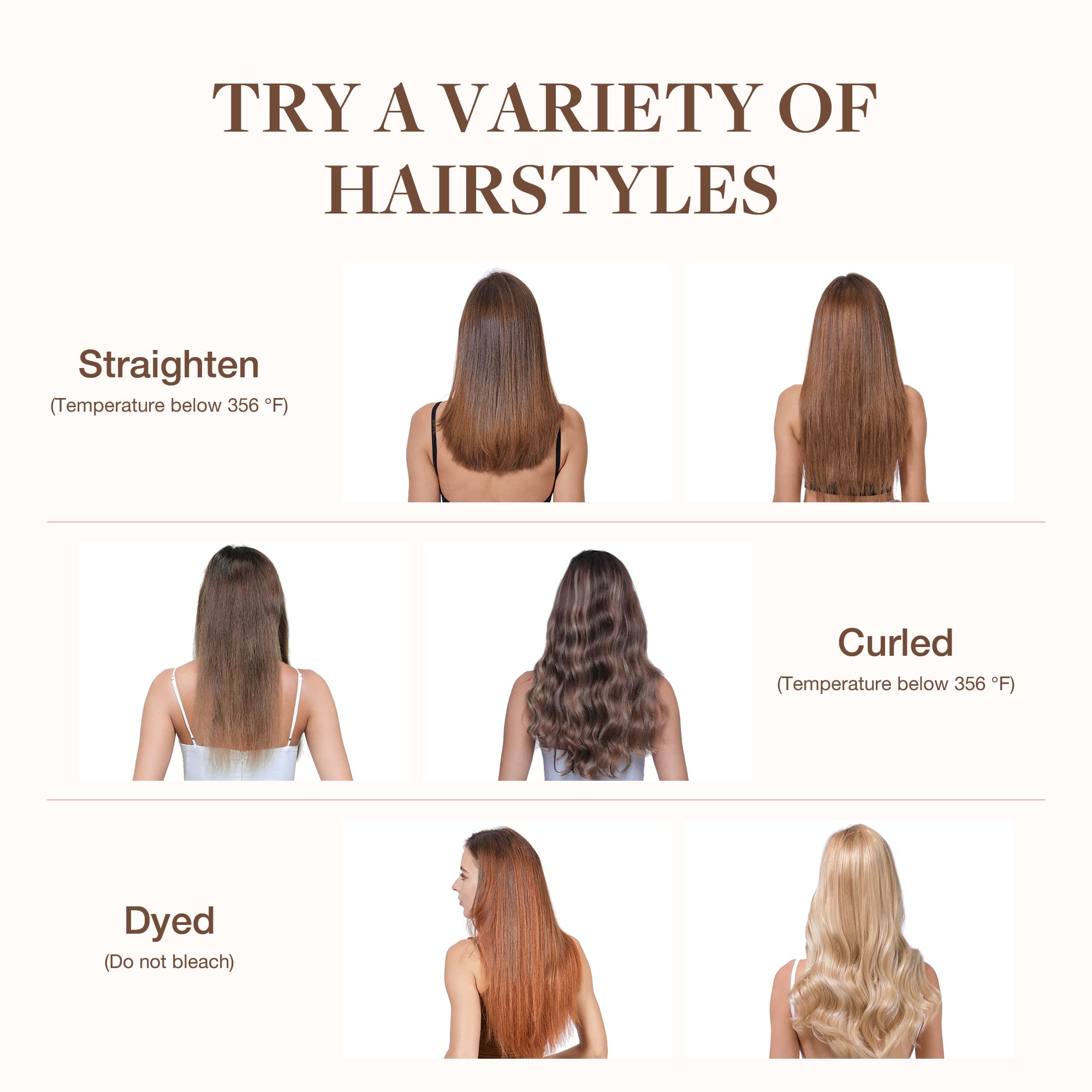 Foto 7 | Extensiones De Cabello Goo Goo, Cabello Humano Real, 14 Pulgadas, 60 G, 4 Unidades - Venta Internacional.