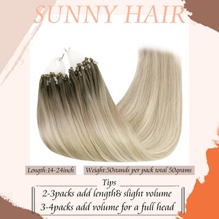Foto 2 | Extensiones de Cabello Sunny Hair de 50 g-Venta Internacional