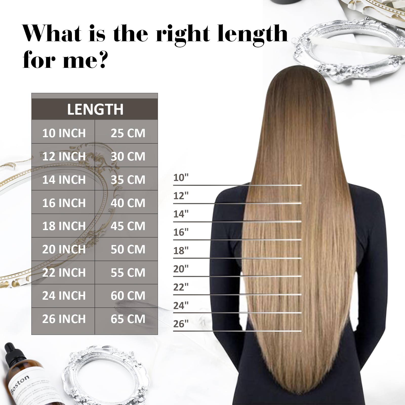 Foto 7 pulgar | Extensiones de Cabello Humano Moresoo Marrón 30 cm 5 Unidades/80 g - Venta Internacional