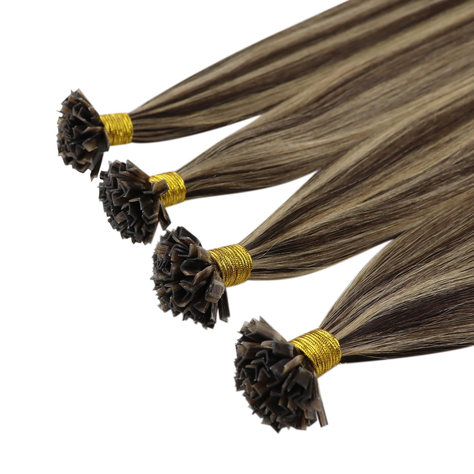 Foto 8 pulgar | Extensiones De Cabello Sunny Hair Ktip Human Hair, 18 Pulgadas, 50 G, Color Marrón - Venta Internacional.