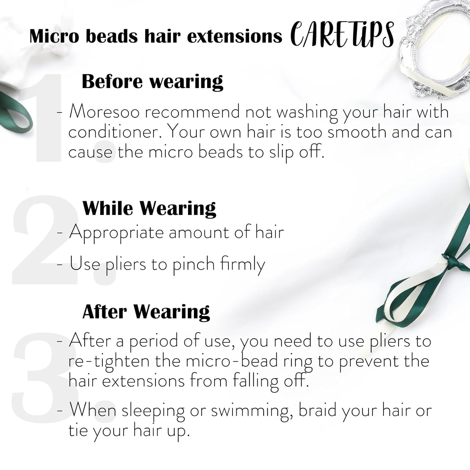 Foto 5 pulgar | Extensiones De Cabello Moresoo Micro Link Ombre Castaño Oscuro A Rubio - Venta Internacional.