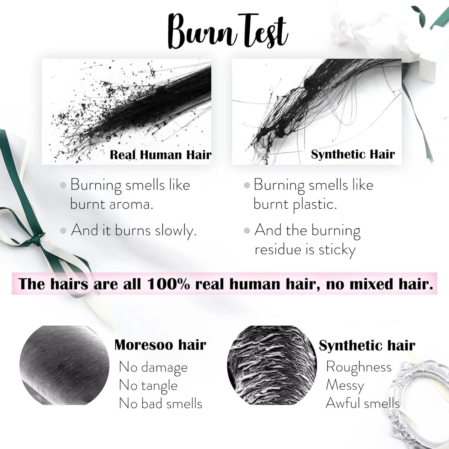Foto 6 pulgar | Extensiones De Cabello Moresoo Micro Link Ombre Castaño Oscuro A Rubio - Venta Internacional.