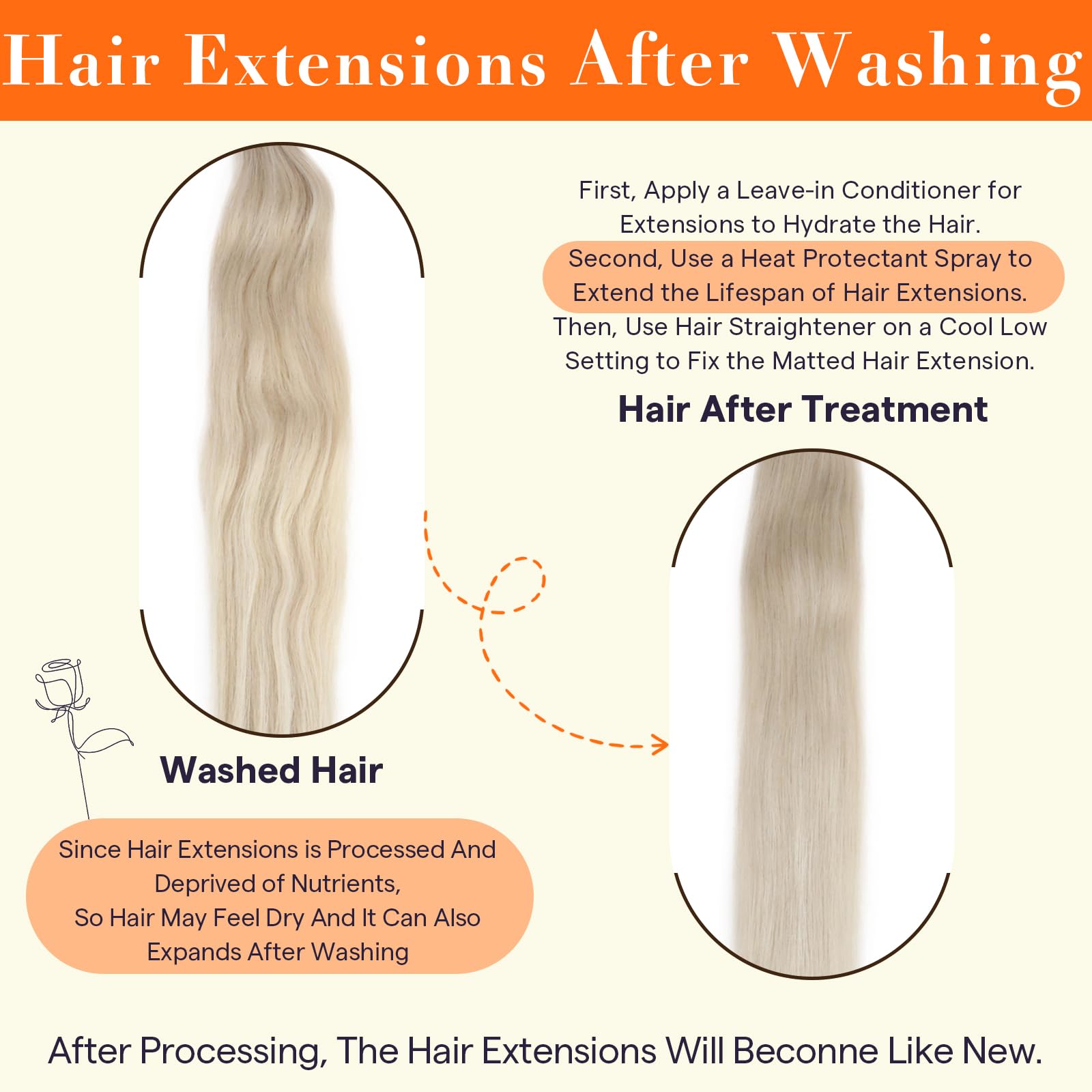 Foto 6 | Extensiones De Cabello Full Shine Sew En Color Marrón Medio, 10 Pulgadas, 50 G - Venta Internacional.