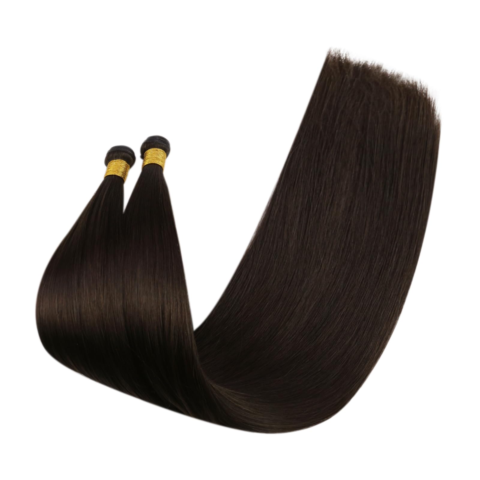 Foto 8 pulgar | Extensiones De Cabello Sunny Hair Genius Weft, Marrón Oscuro, 22 Pulgadas - Venta Internacional.