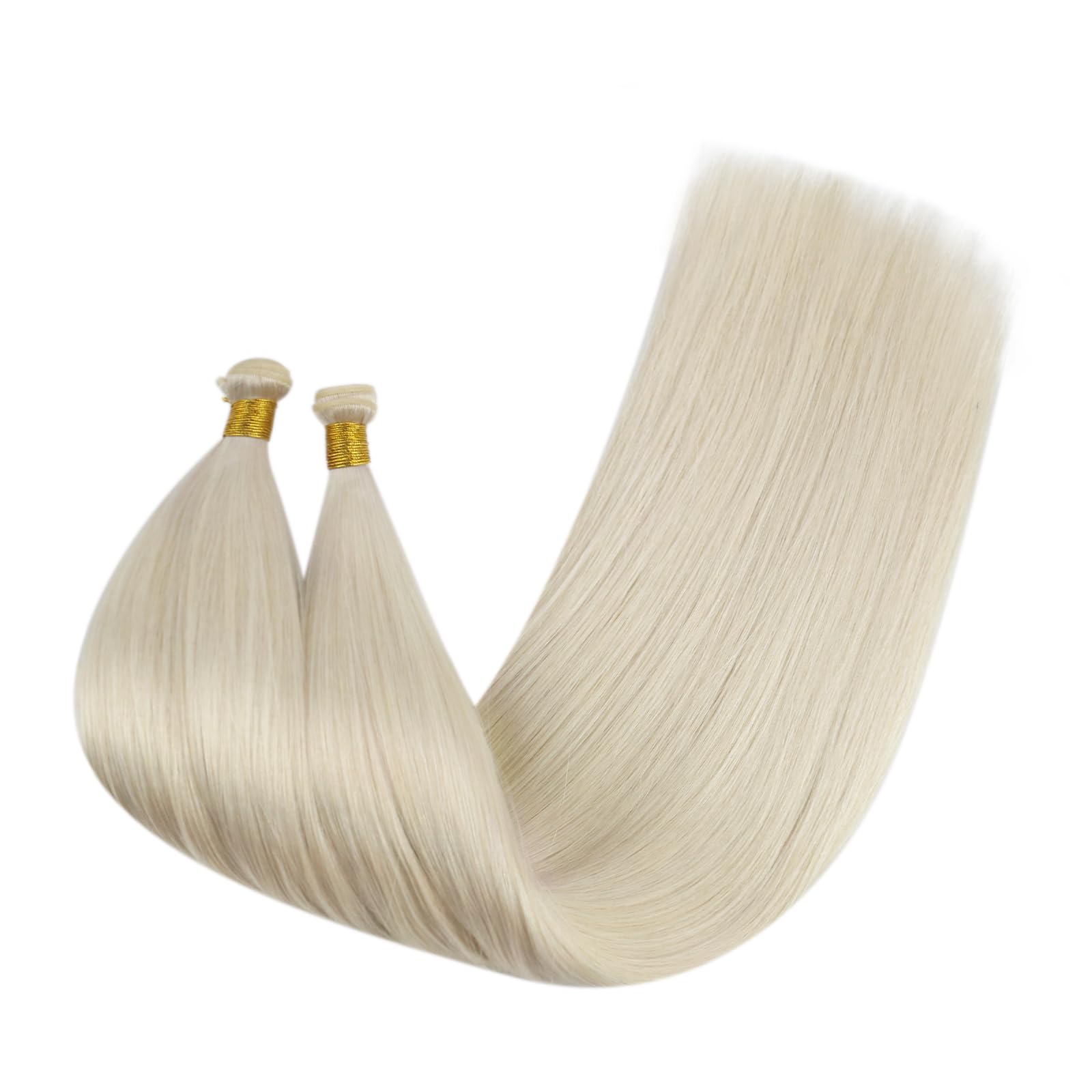 Foto 8 pulgar | Extensiones De Cabello Sunny Hair Genius Weft Platinum Blonde 20 Pulgadas - Venta Internacional.