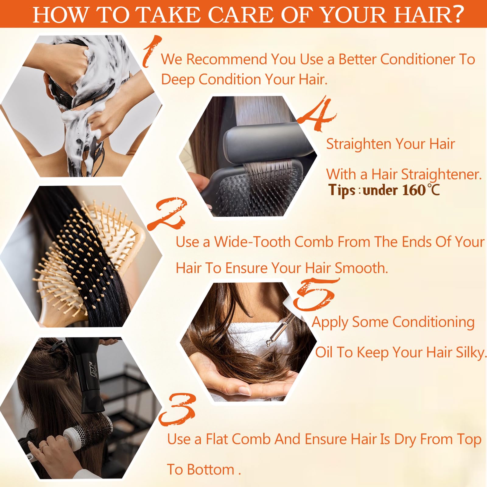 Foto 7 pulgar | Extensiones De Cabello Humano Con Cinta Adhesiva, Color De 10 A 16 Años - Venta Internacional.