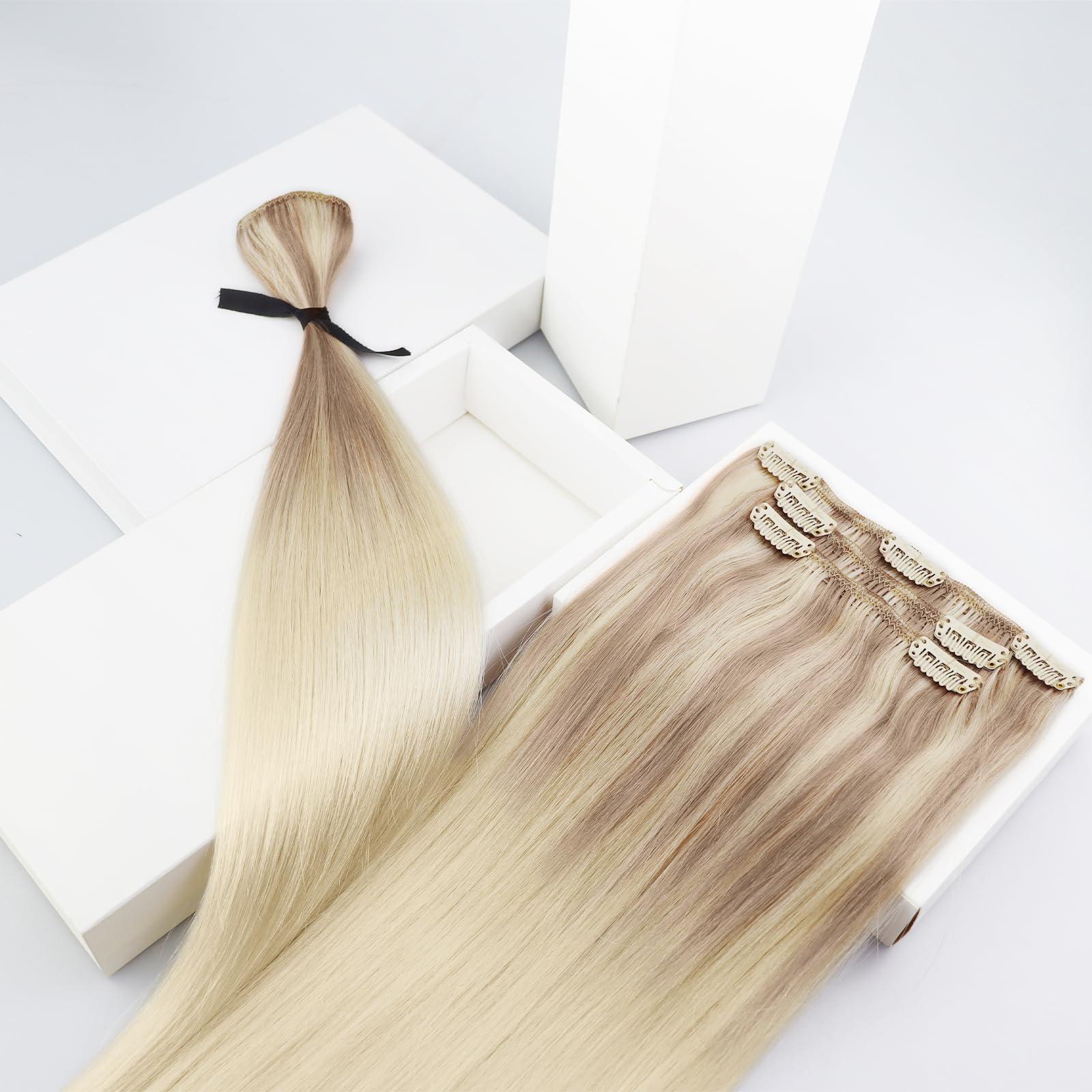 Foto 6 pulgar | Extensiones Con Forma De Pinza Para Cabello Liso Sunny Hair, 40 Cm, 120 G - Venta Internacional.