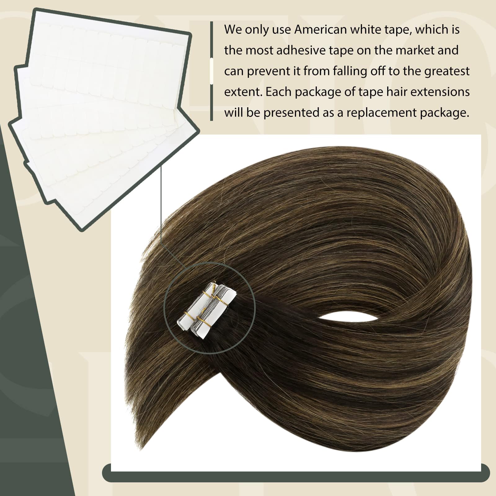 Foto 4 pulgar | Extensiones De Cabello Con Cinta Adhesiva Sunny Hair Straight Human Hair - Venta Internacional.