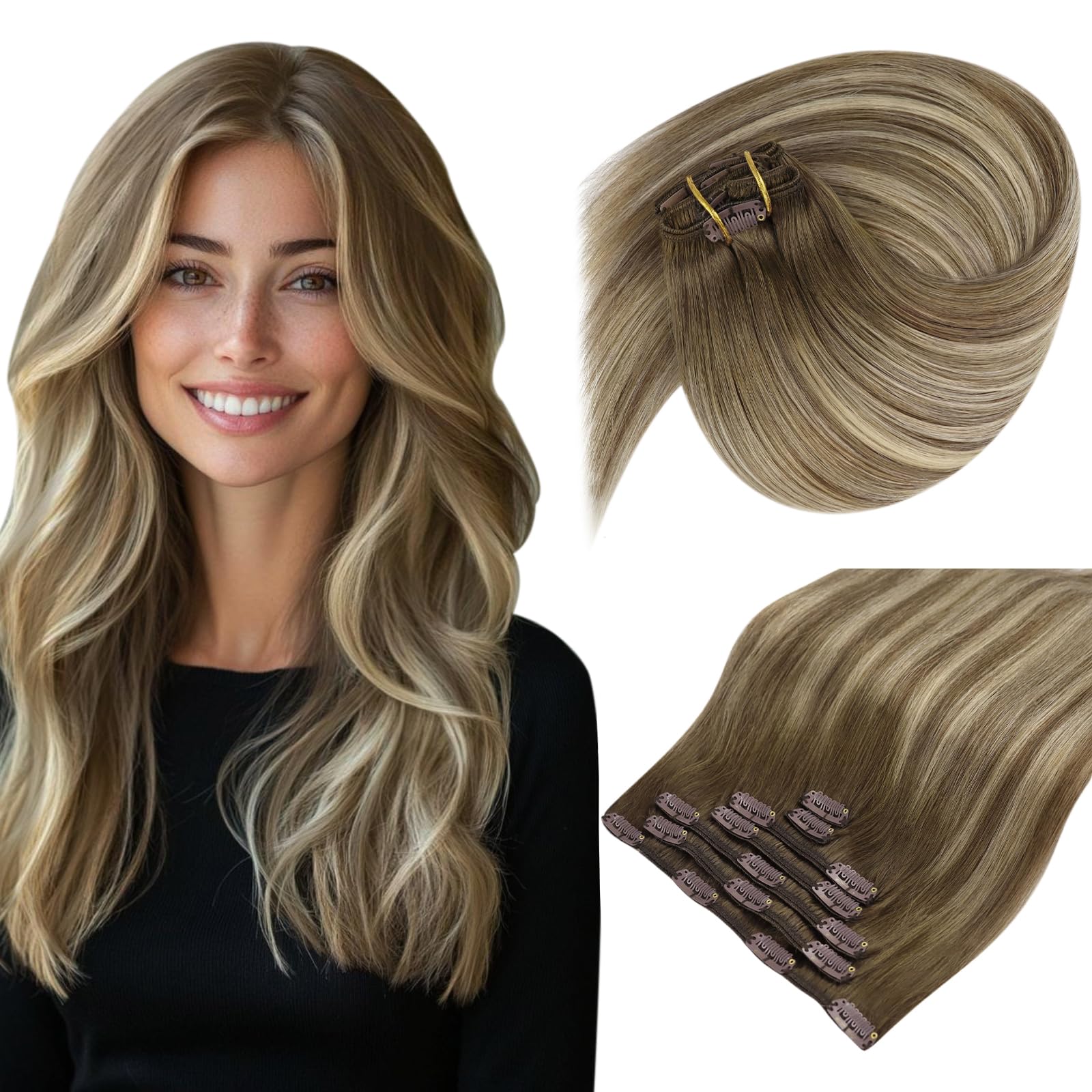 Foto 2 pulgar | Extensiones De Cabello Sunny Hair Straight Remy Human Hair - Venta Internacional.