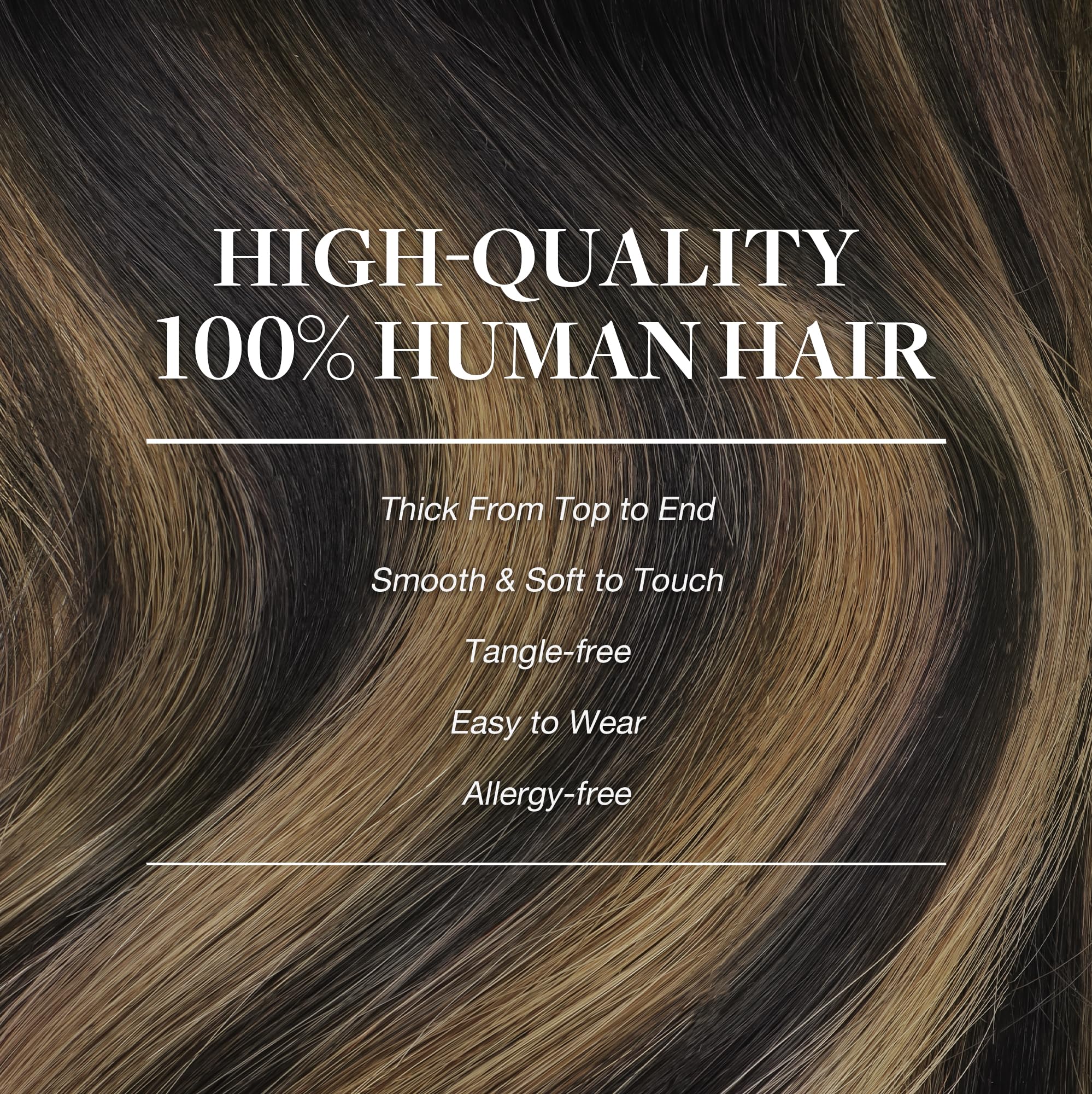 Foto 4 | Extensiones De Cabello Con Clip Goo Goo, Cabello Humano Real, 120 G, 40 Cm - Venta Internacional.