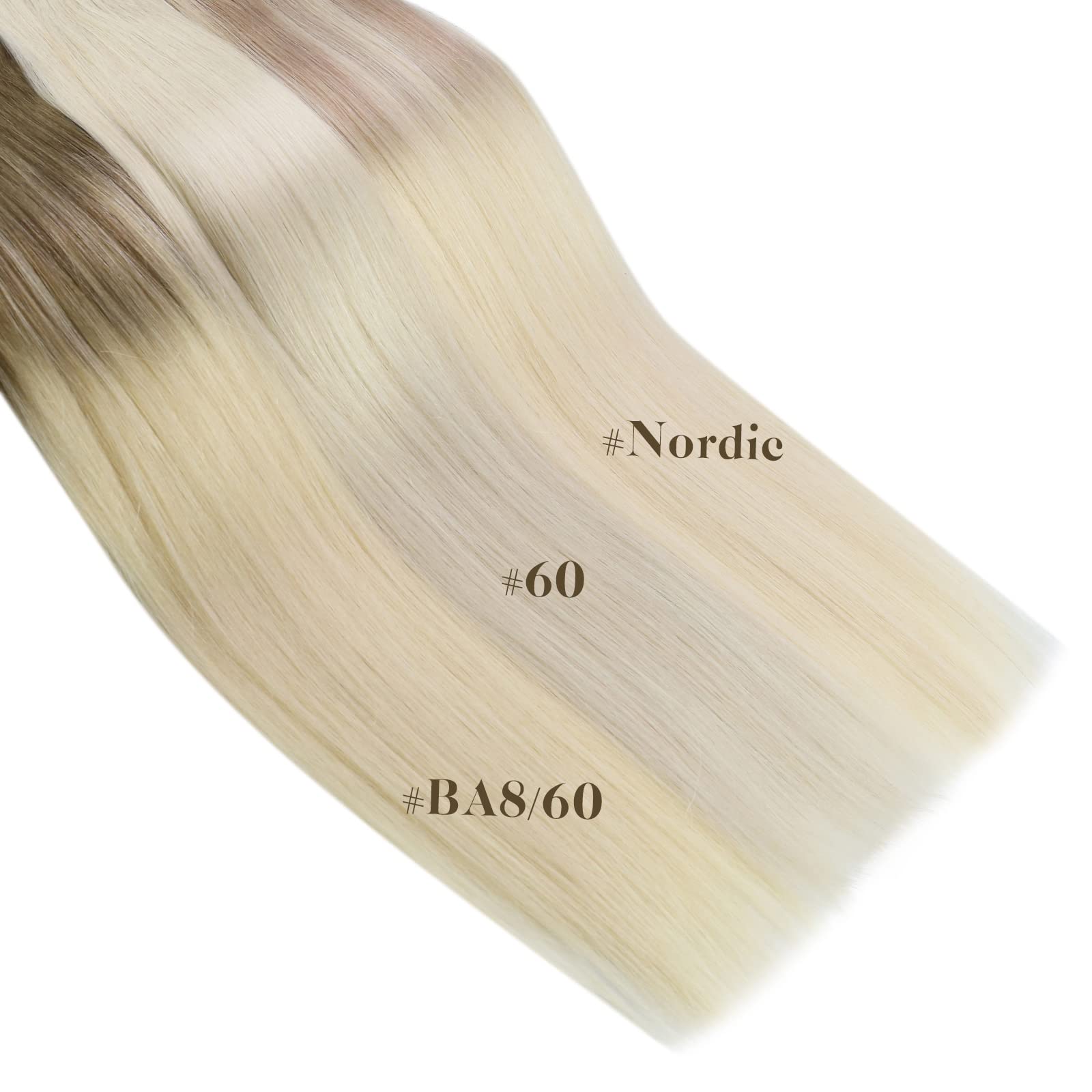 Foto 6 pulgar | Extensiones Con Forma De Pinza Para Cabello Liso Sunny Hair, 30 Cm, 120 G - Venta Internacional.