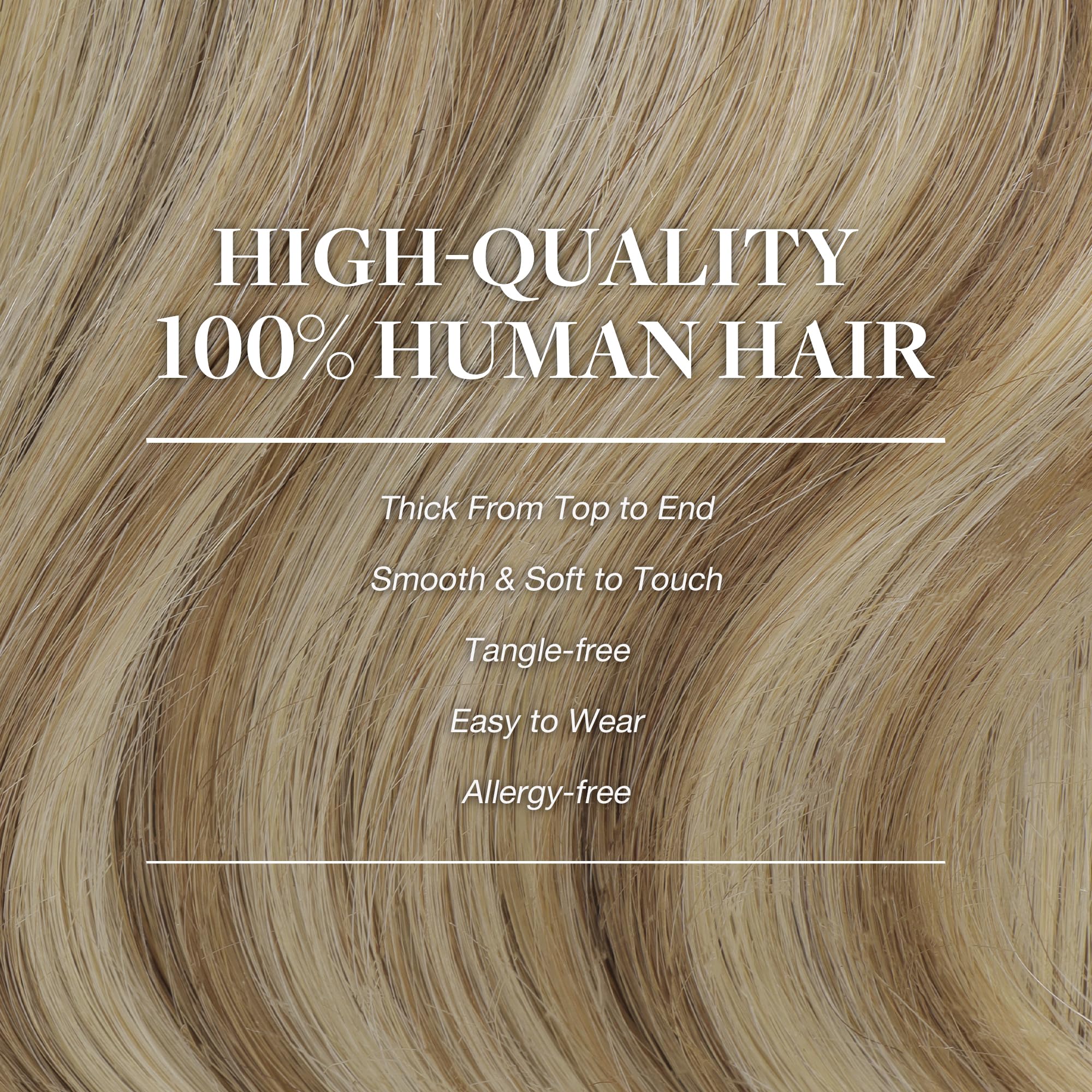 Foto 5 pulgar | Extensiones De Cabello Goo Goo, Cabello Humano Real, 40 Cm, 120 G, 7 Unidades - Venta Internacional.