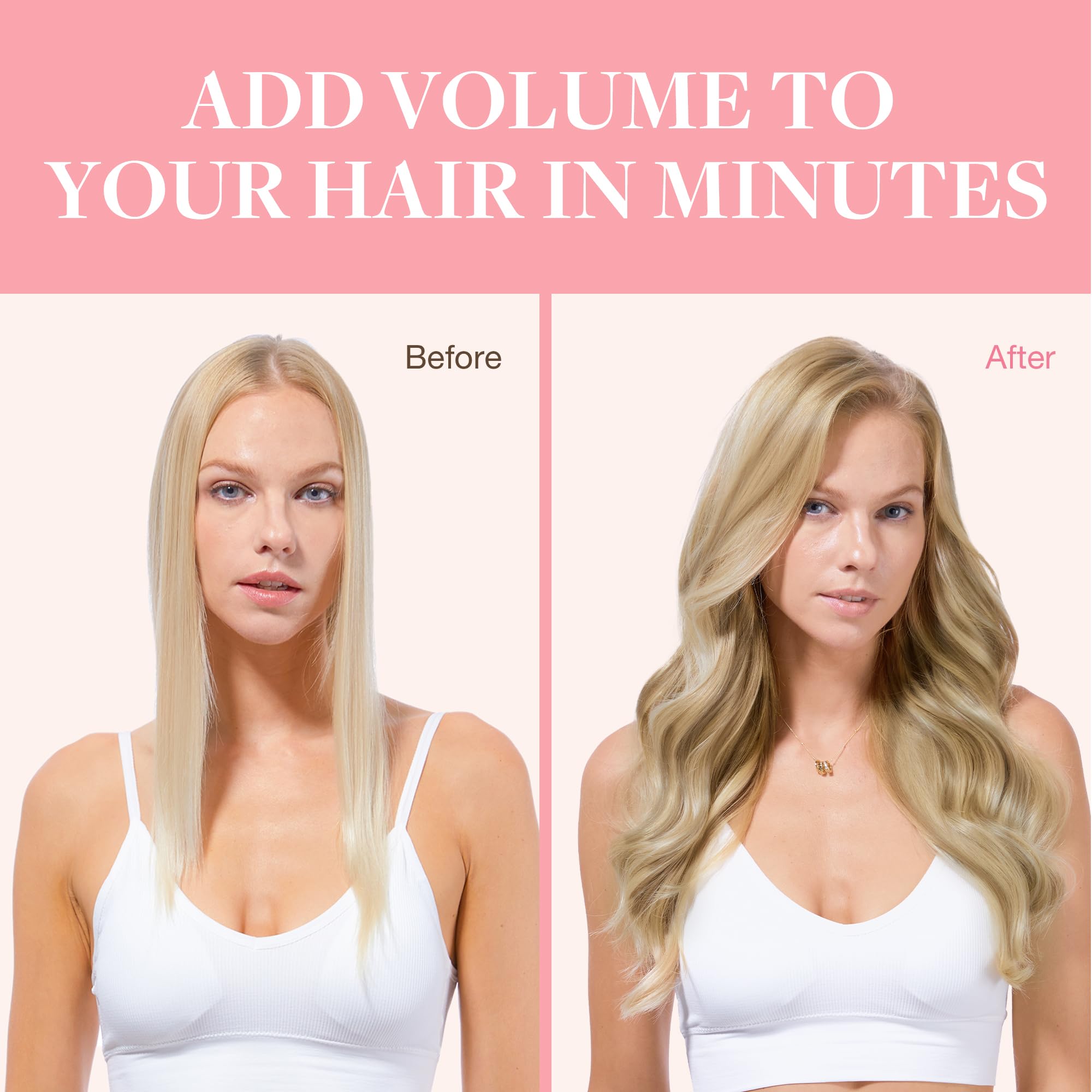 Foto 6 pulgar | Extensiones De Cabello Goo Goo, Cabello Humano Real, 40 Cm, 120 G, 7 Unidades - Venta Internacional.
