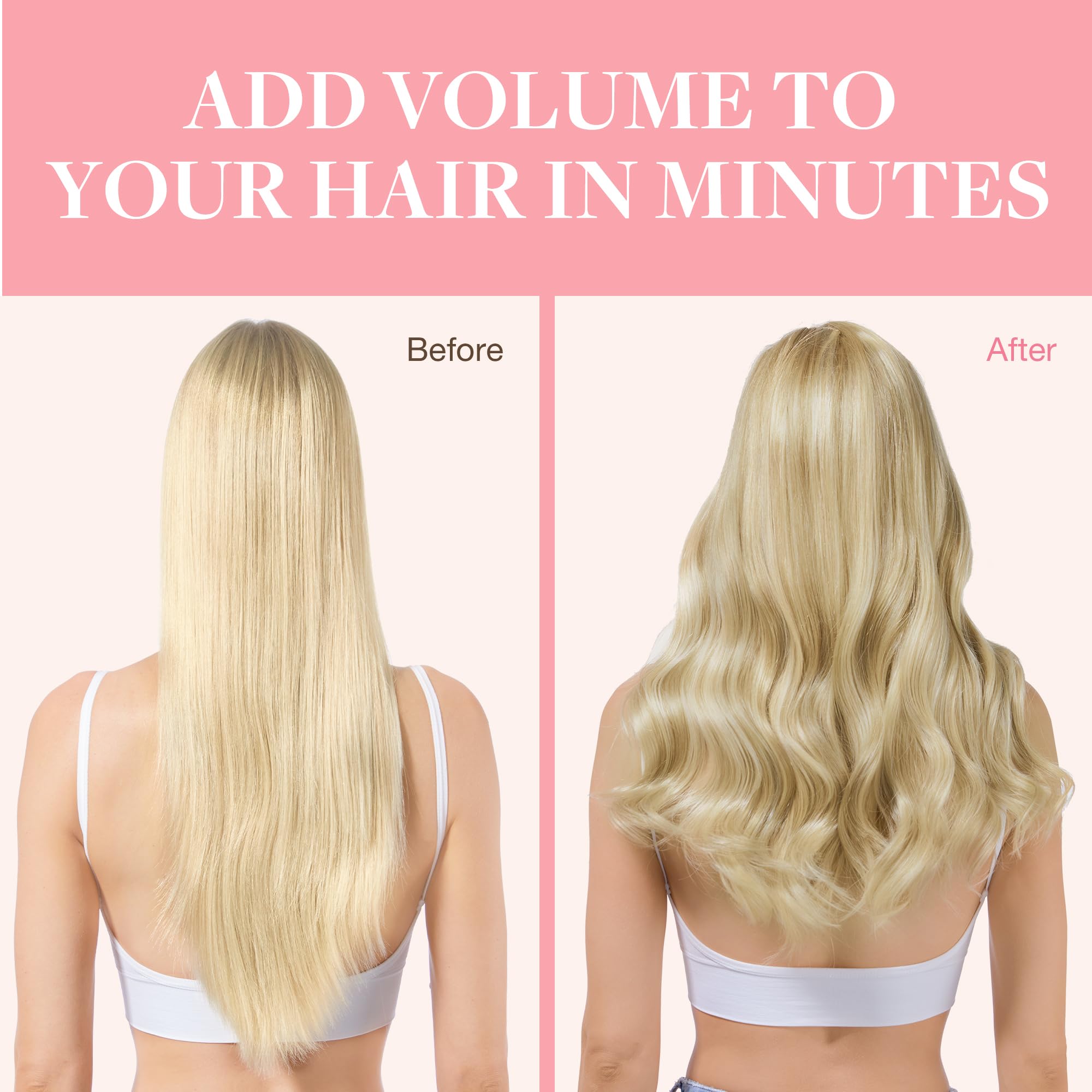 Foto 6 | Extensiones De Cabello Goo Goo, Cabello Humano Real, 40 Cm, 120 G, 7 Unidades - Venta Internacional.