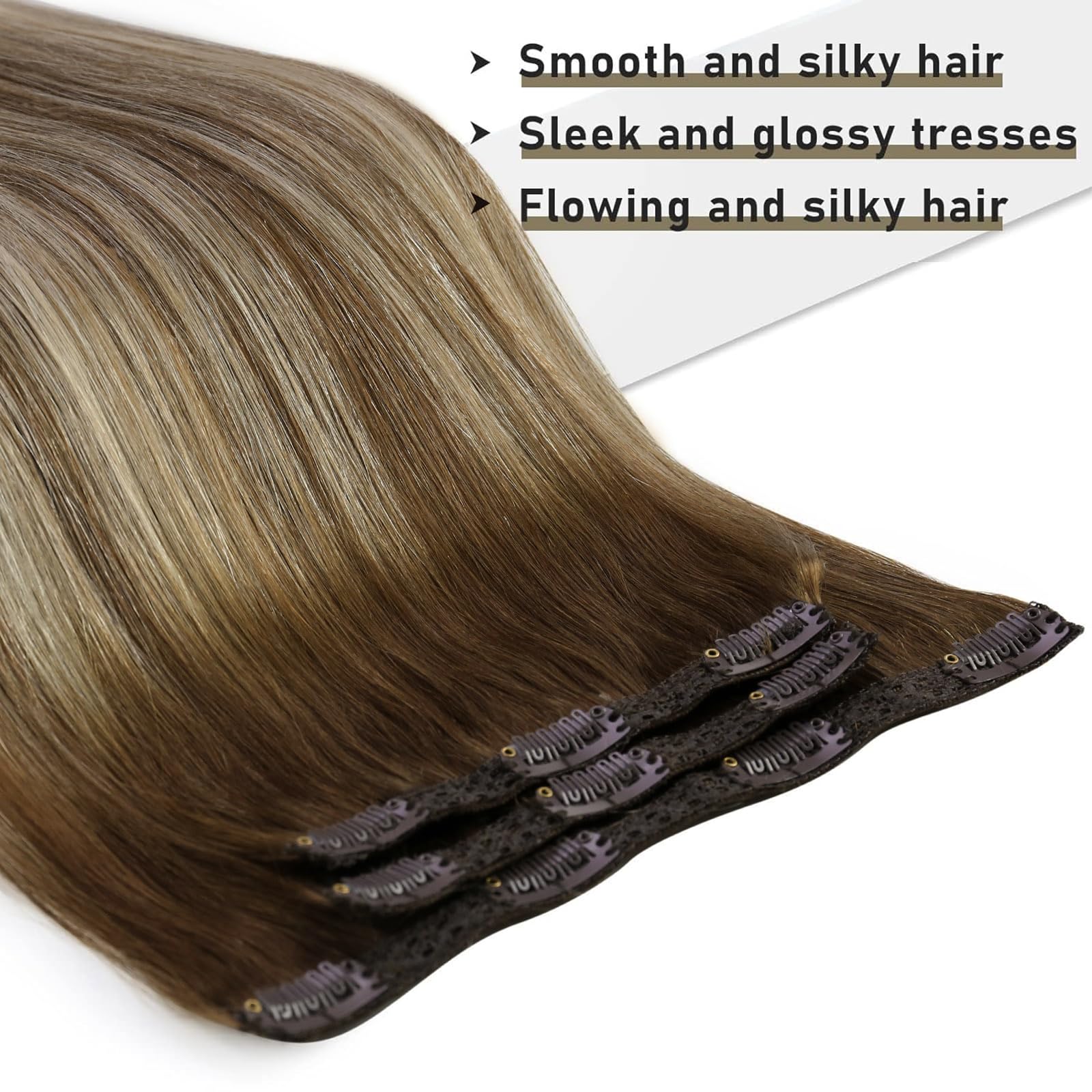 Foto 3 pulgar | Extensiones De Pelo Sunny Hair Straight, 40 Cm, 120 G - Venta Internacional.