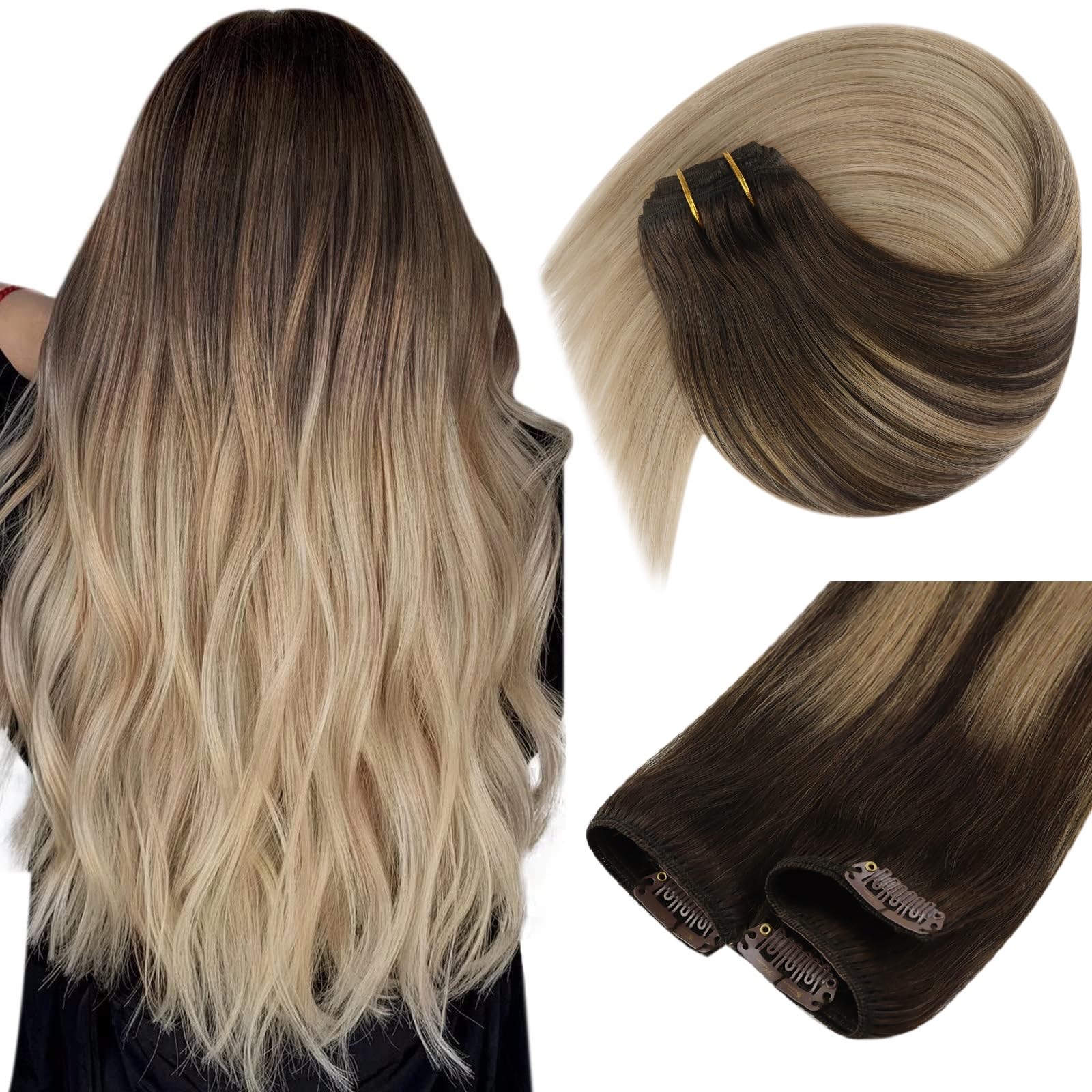 Foto 2 pulgar | Extensiones De Cabello Sunny Hair Straight Remy Human Hair - Venta Internacional.