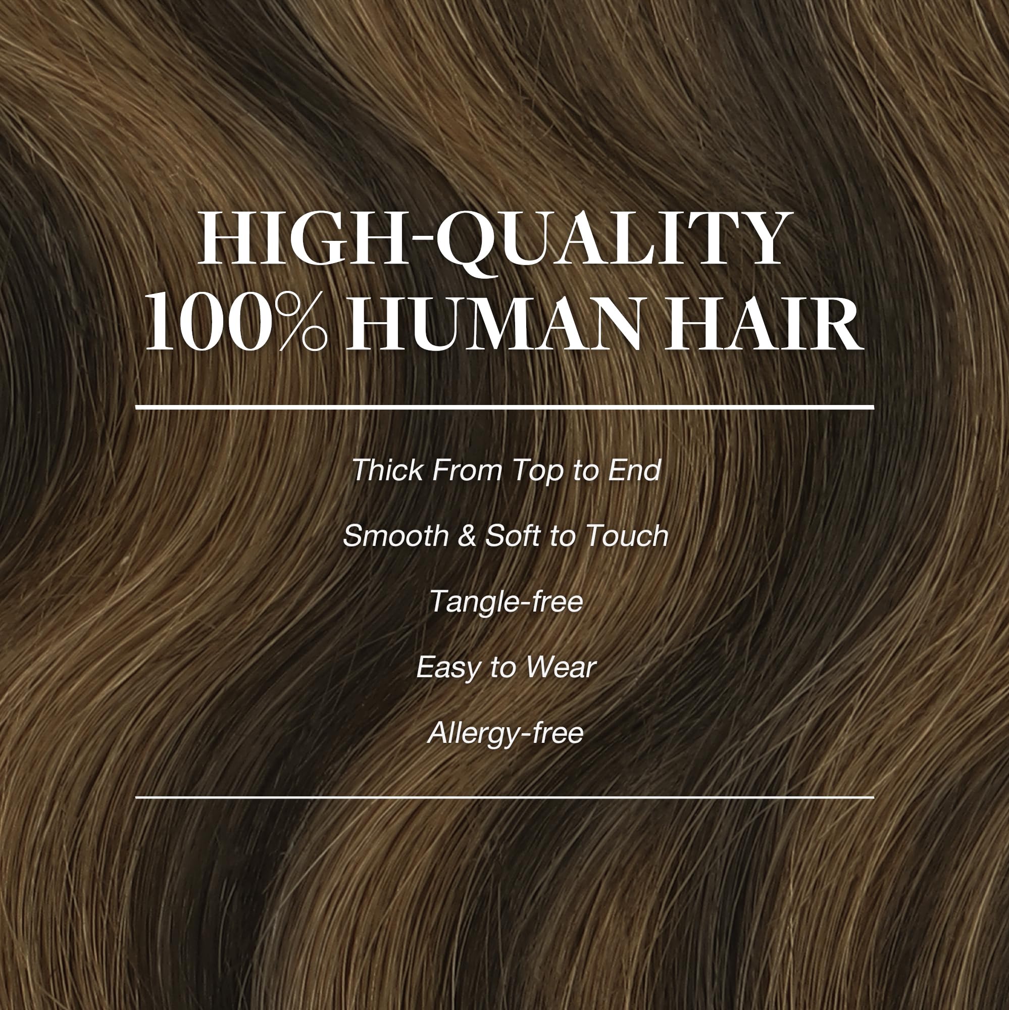 Foto 5 pulgar | Extensiones De Pelo Con Clip Goo Goo, Cabello Humano Real, 14 Pulgadas, 120 G - Venta Internacional.