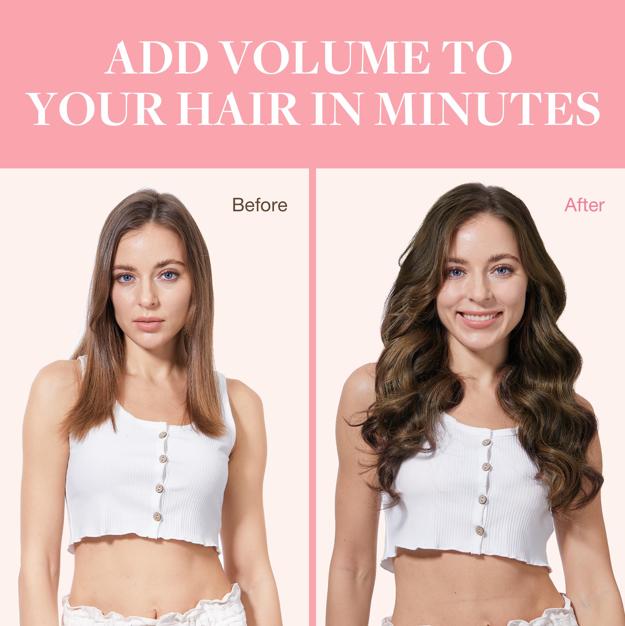 Foto 6 pulgar | Extensiones De Pelo Con Clip Goo Goo, Cabello Humano Real, 14 Pulgadas, 120 G - Venta Internacional.