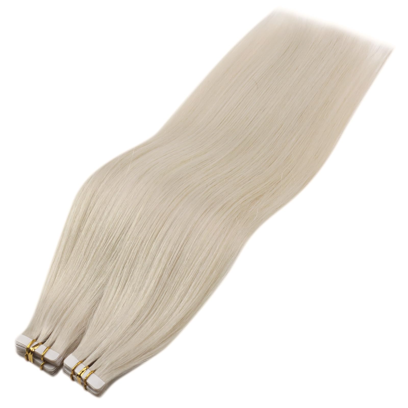 Foto 8 pulgar | Extensiones De Pelo Con Cinta Adhesiva, Cabello Humano Rubio, 40 Cm - Venta Internacional.