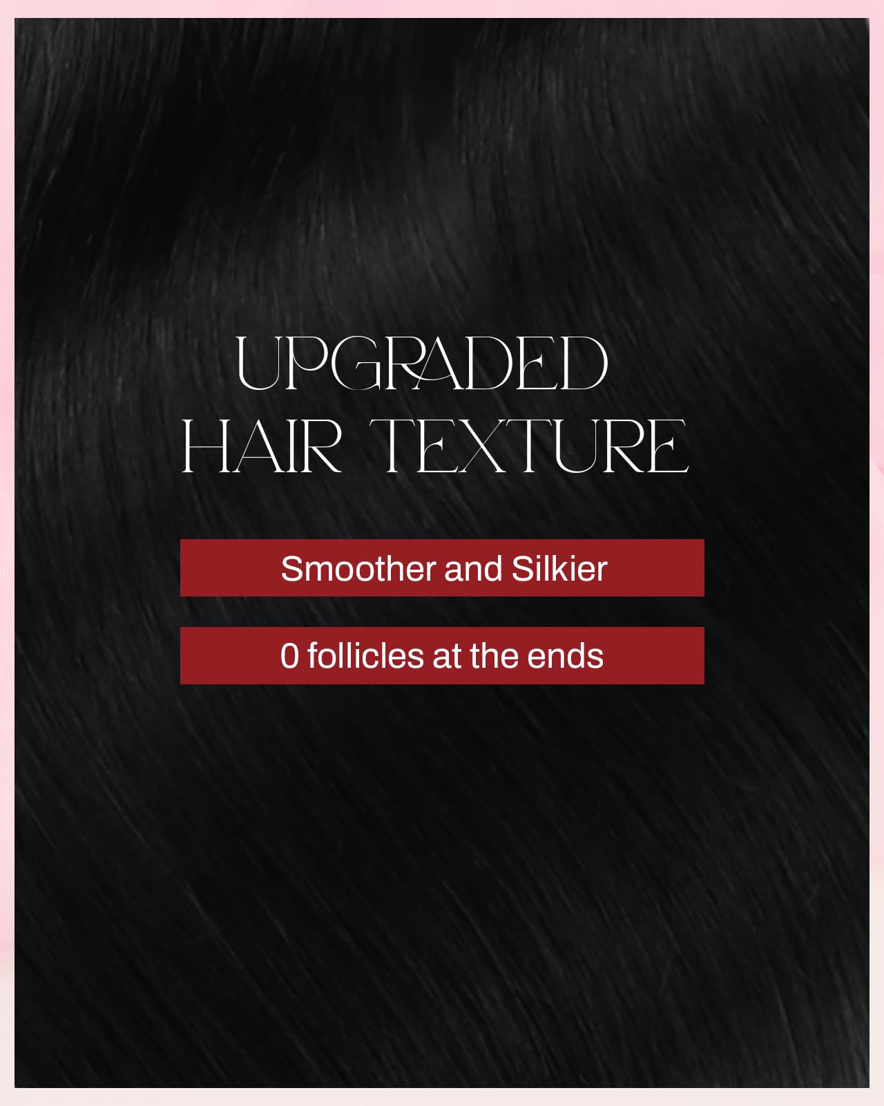 Foto 6 pulgar | Extensiones De Pelo Con Cinta Adhesiva Moresoo, 40 Cm, 20 Unidades, 50 G, Color Negro Azabache - Venta Internacional.