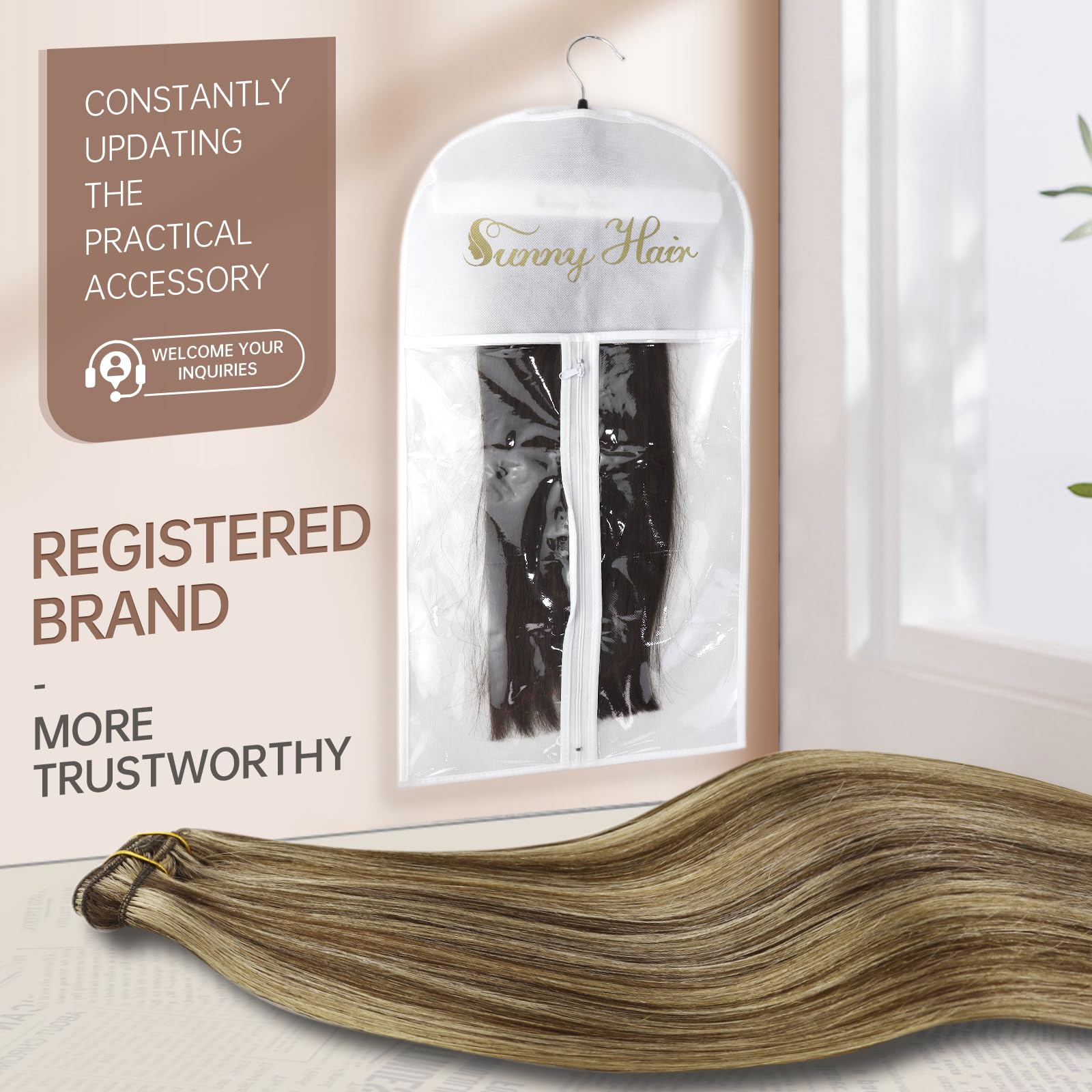 Foto 6 pulgar | Extensiones Con Forma De Pinza, Cabello Humano Liso, Brillante, 30 Cm - Venta Internacional.