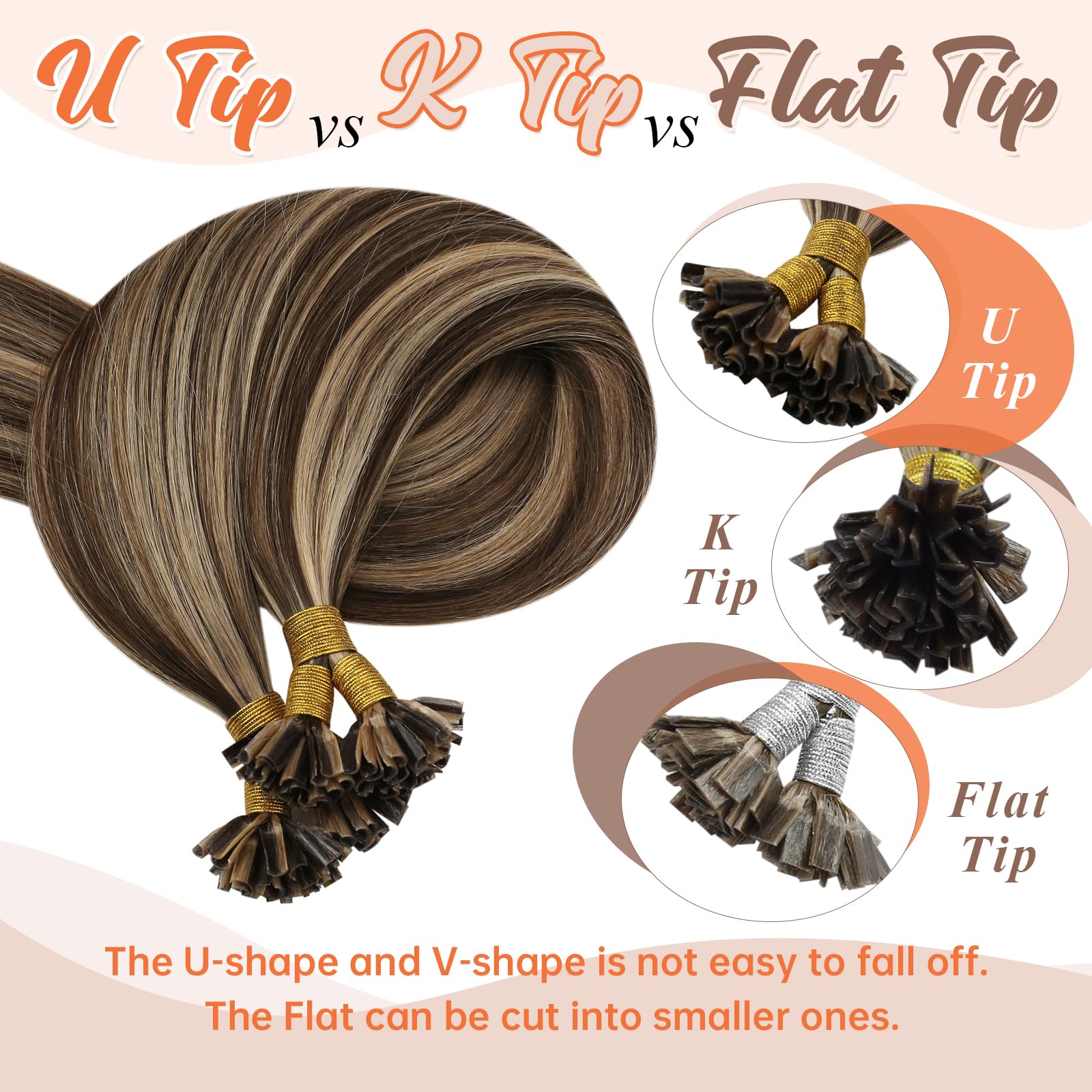 Foto 8 pulgar | Extensiones De Cabello Sunny U Tip Human Hair 50 G 40 Cm - Venta Internacional.