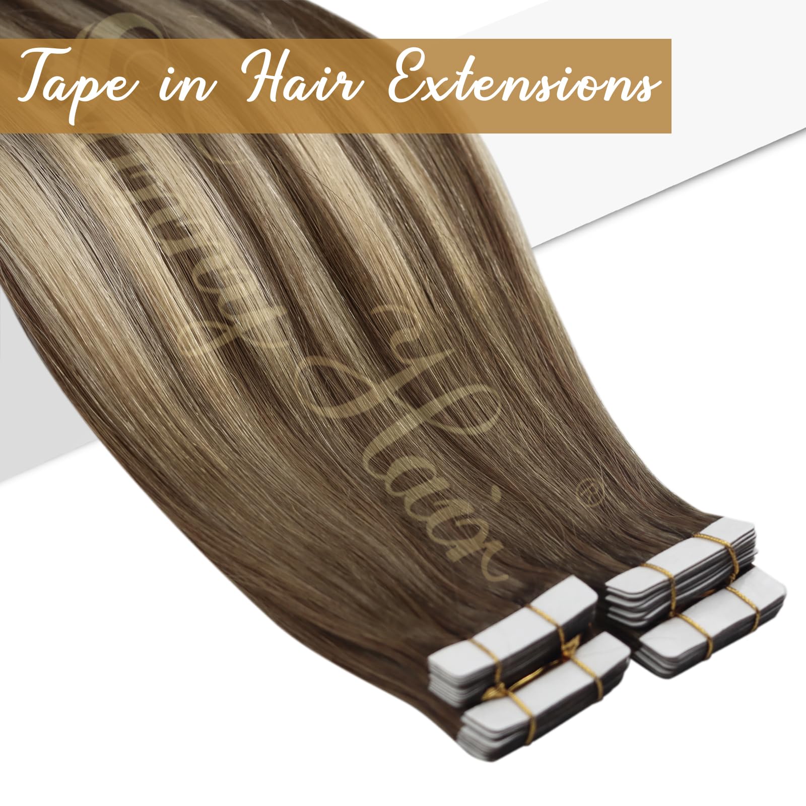Foto 4 pulgar | Extensiones De Cabello Con Cinta Adhesiva Sunny Hair Blonde Balayage De 14 Pulgadas - Venta Internacional.